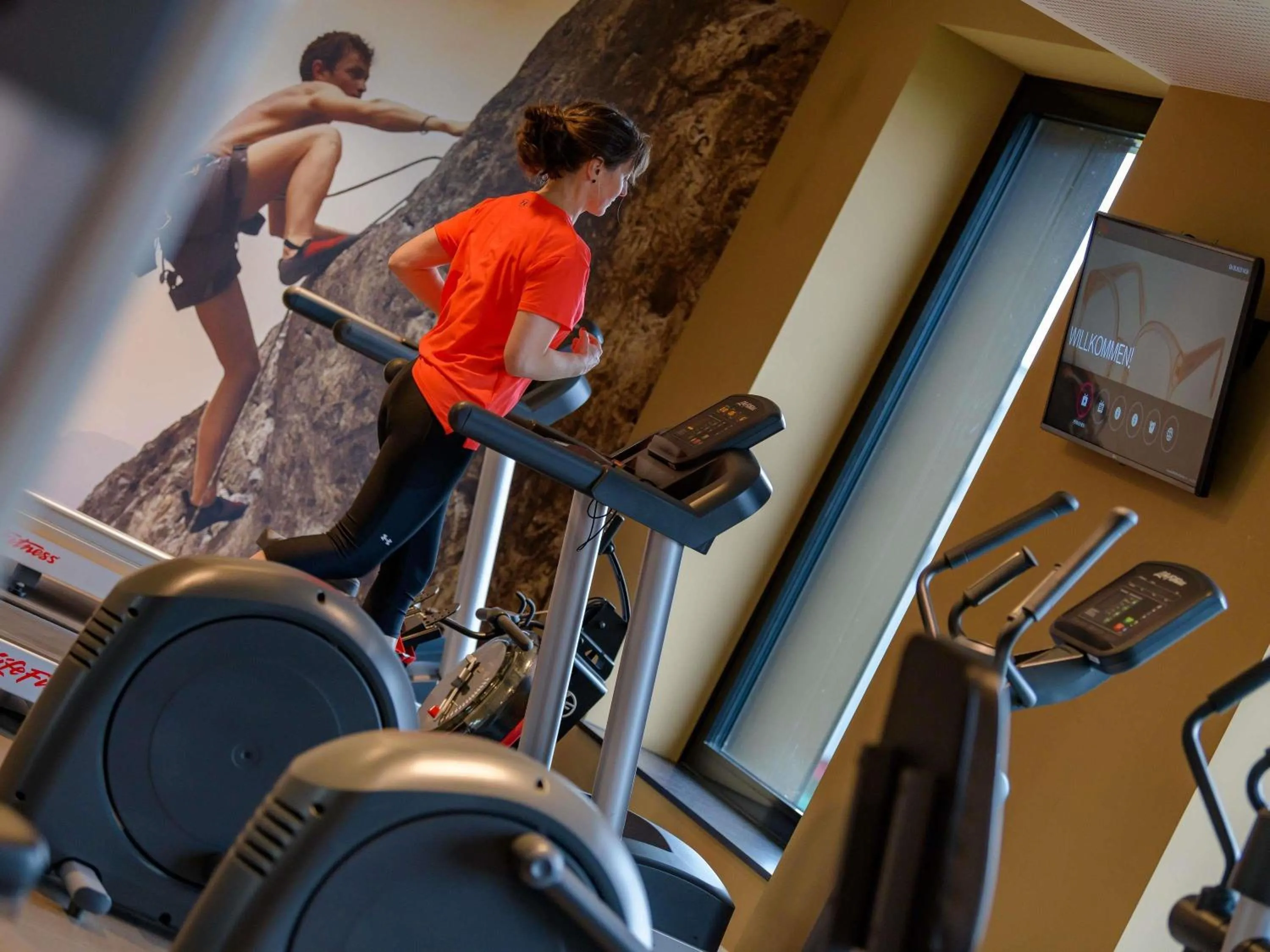 Fitness centre/facilities in Mercure Zürich City