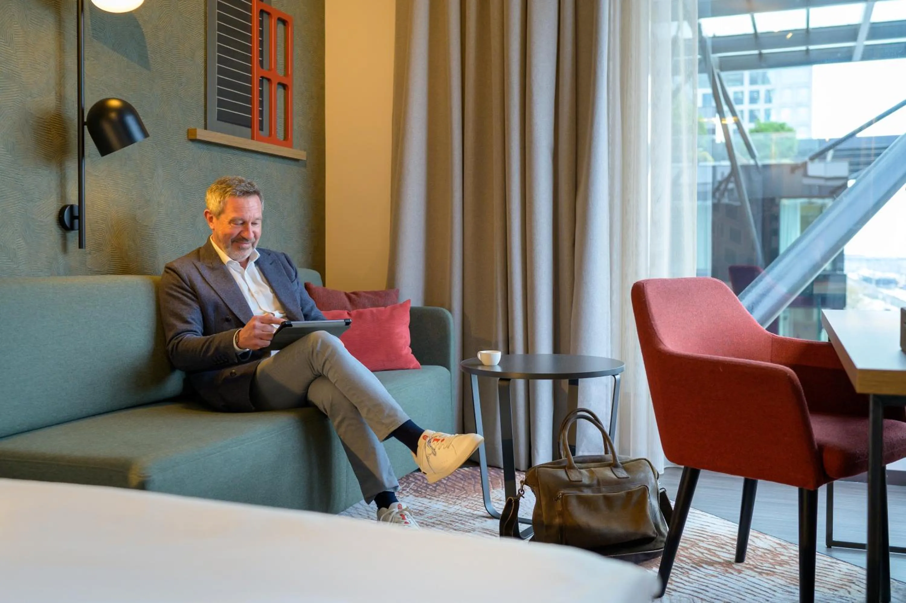 Bedroom in Mercure Zürich City