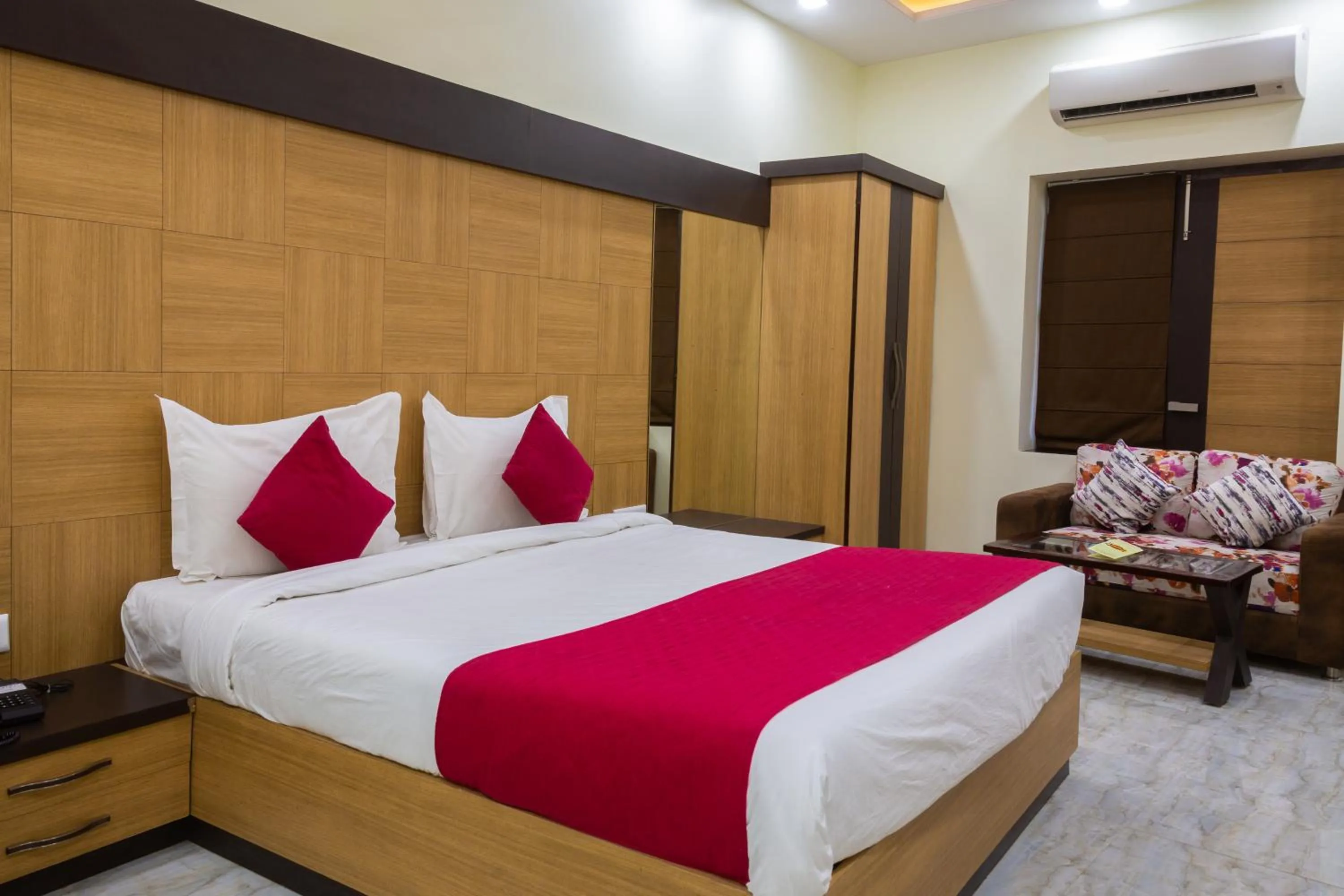 Photo of the whole room, Bed in Hotel Pushkar City Inn