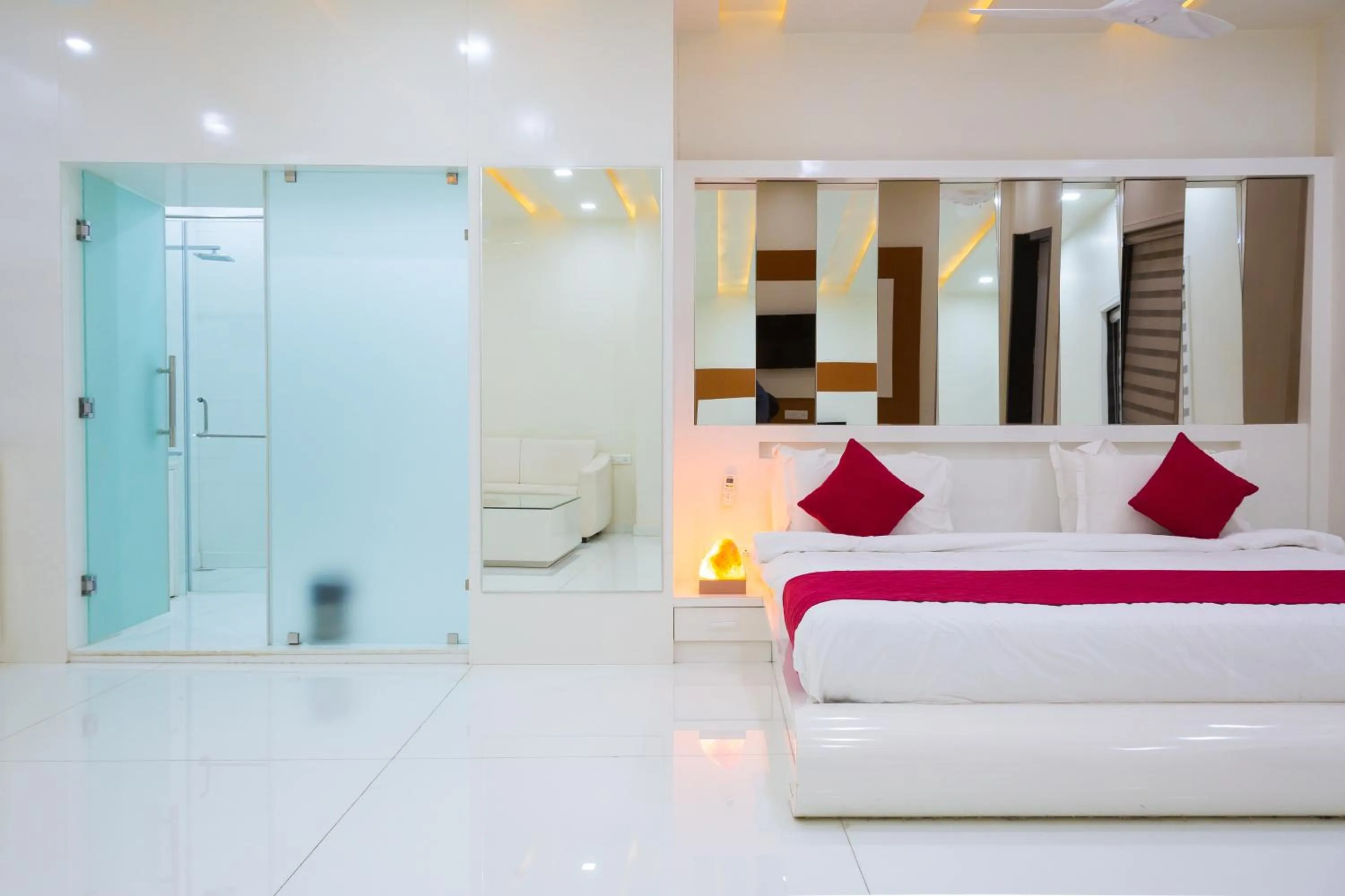 Photo of the whole room, Bed in Hotel Pushkar City Inn