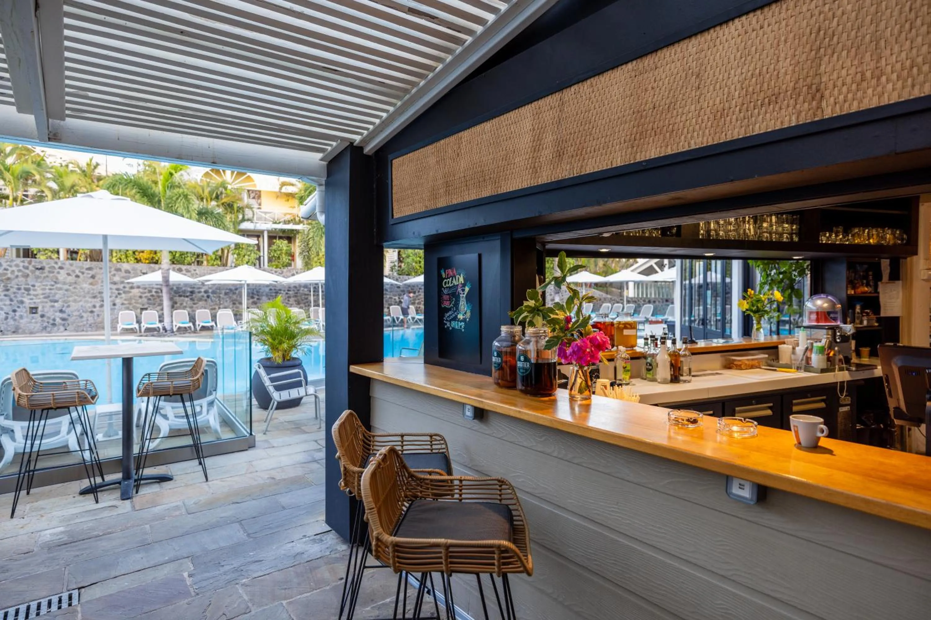 Lounge or bar in Résidence l'Archipel