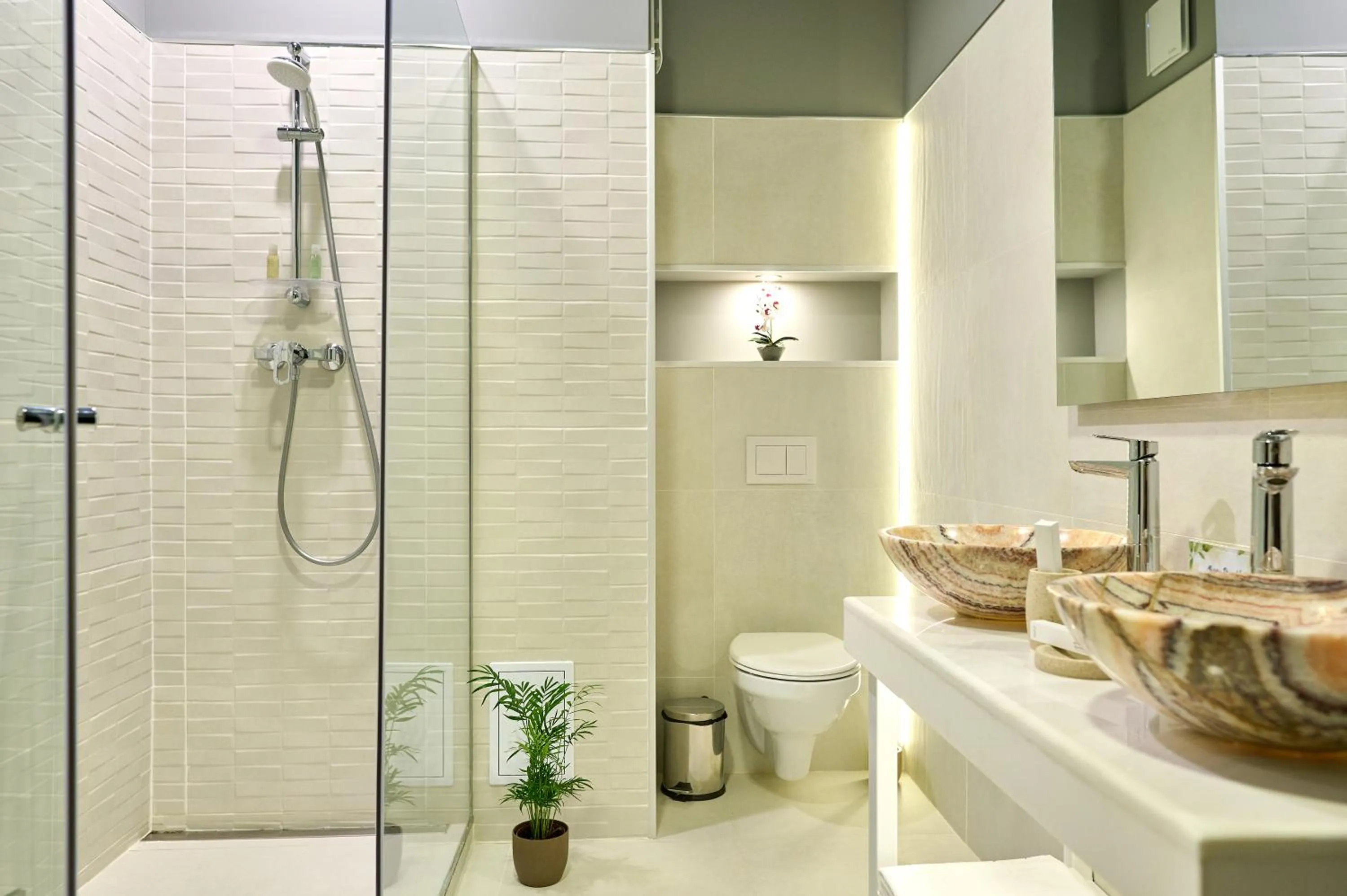 Bathroom in Hotel Malibu