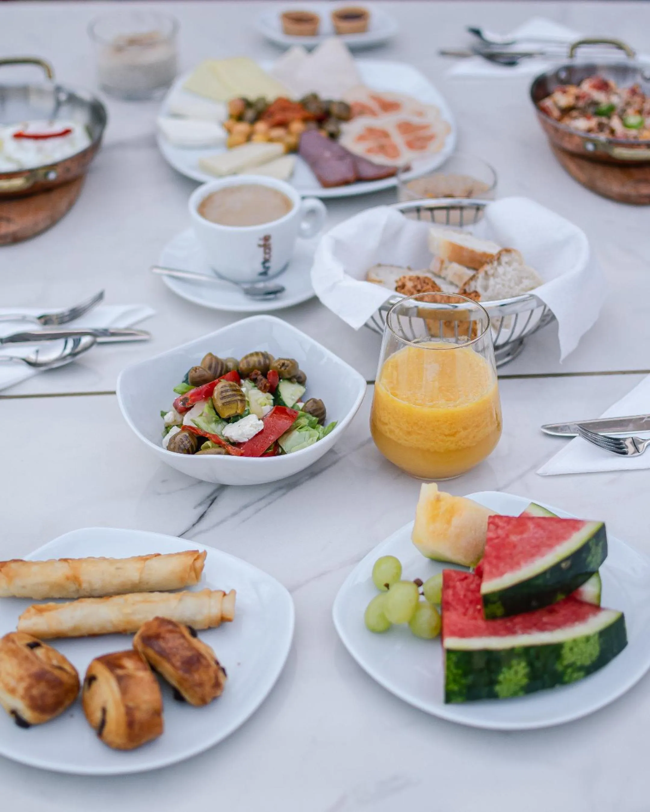 Continental breakfast in Hotel Oxford