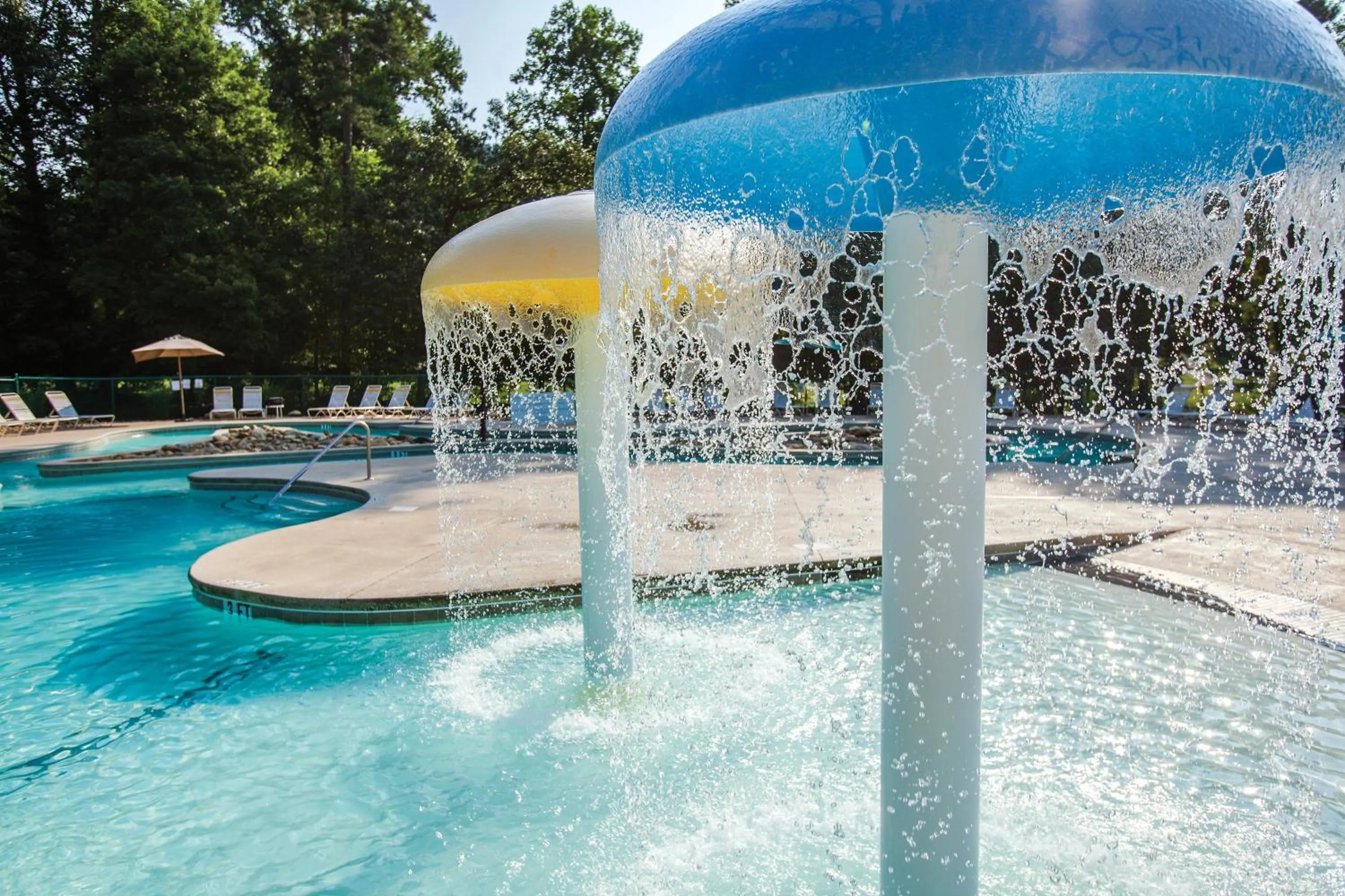 Swimming pool in Club Wyndham Resort at Fairfield Mountains