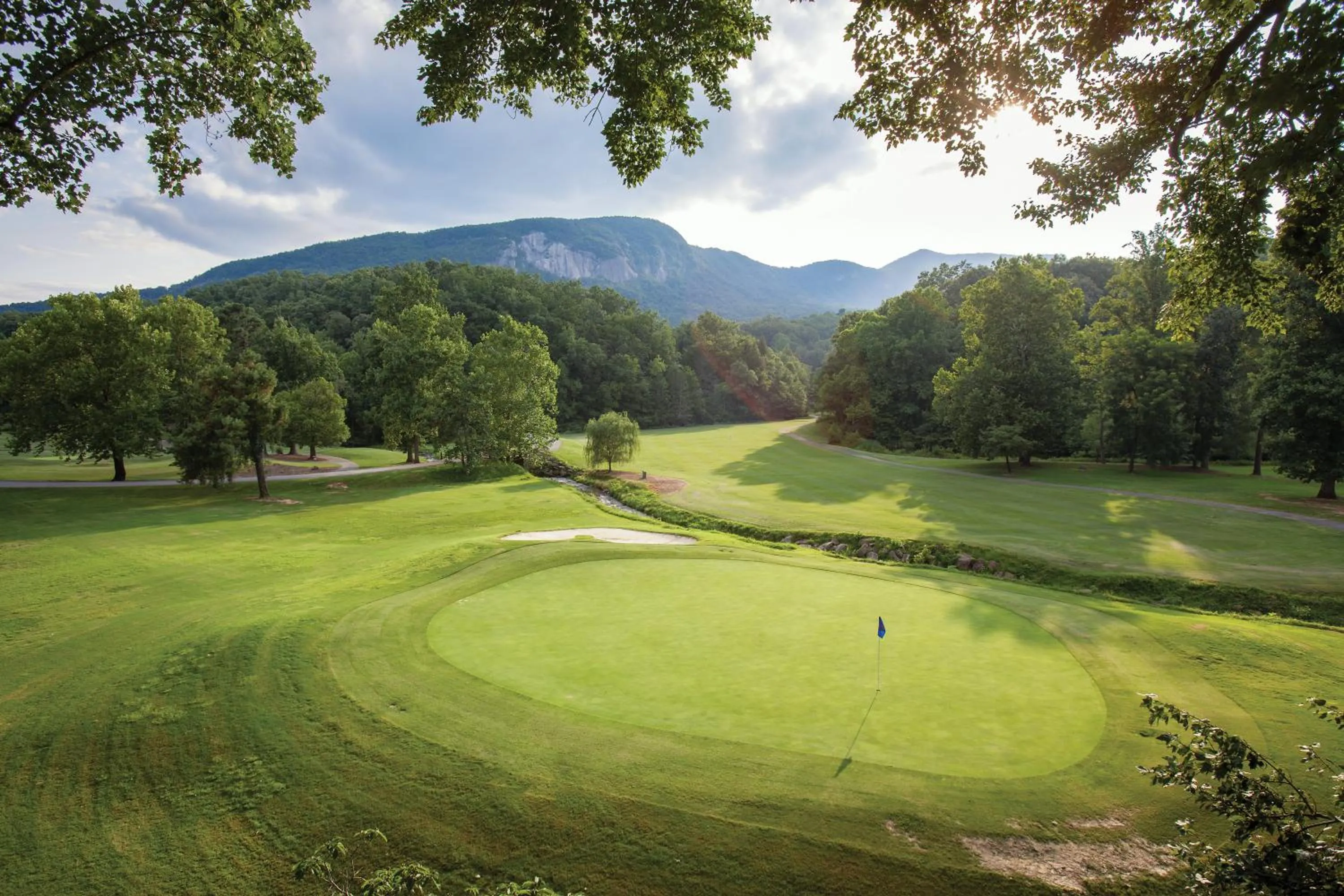 Golfcourse in Club Wyndham Resort at Fairfield Mountains