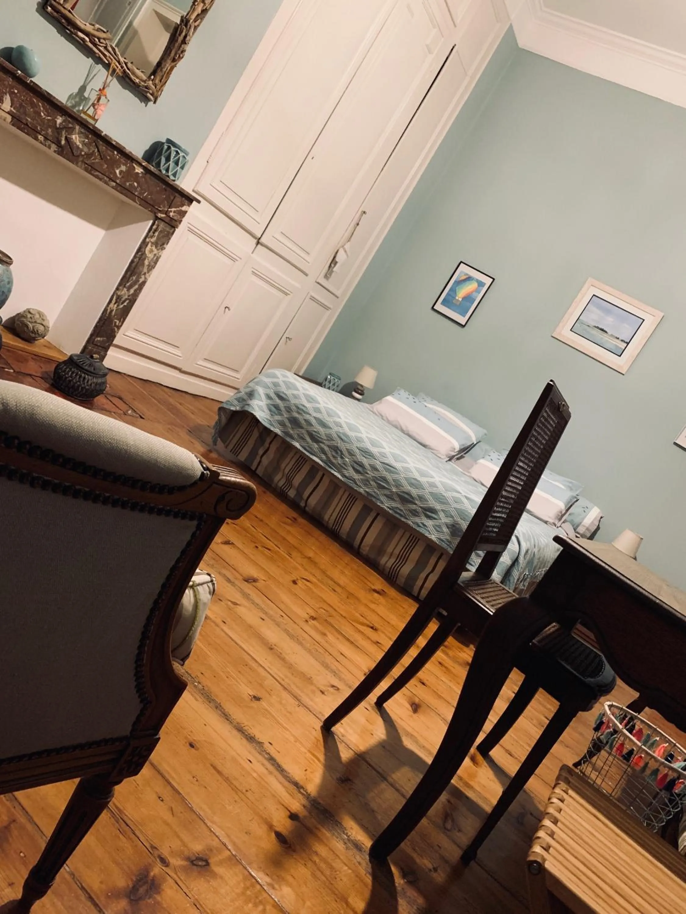 Bed in Chambres d'Hôtes Les Foulons