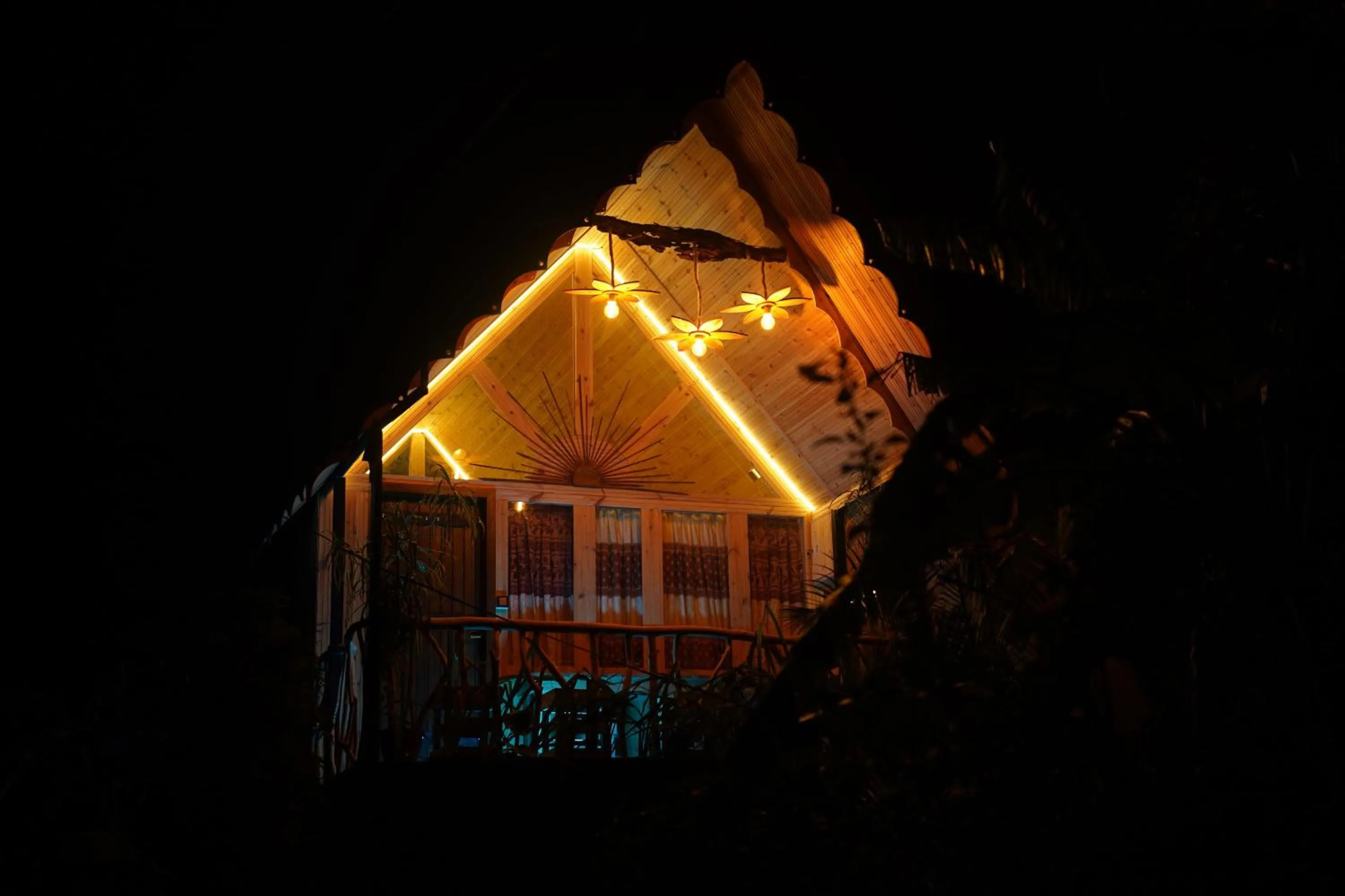 Night in Green Garden Resort