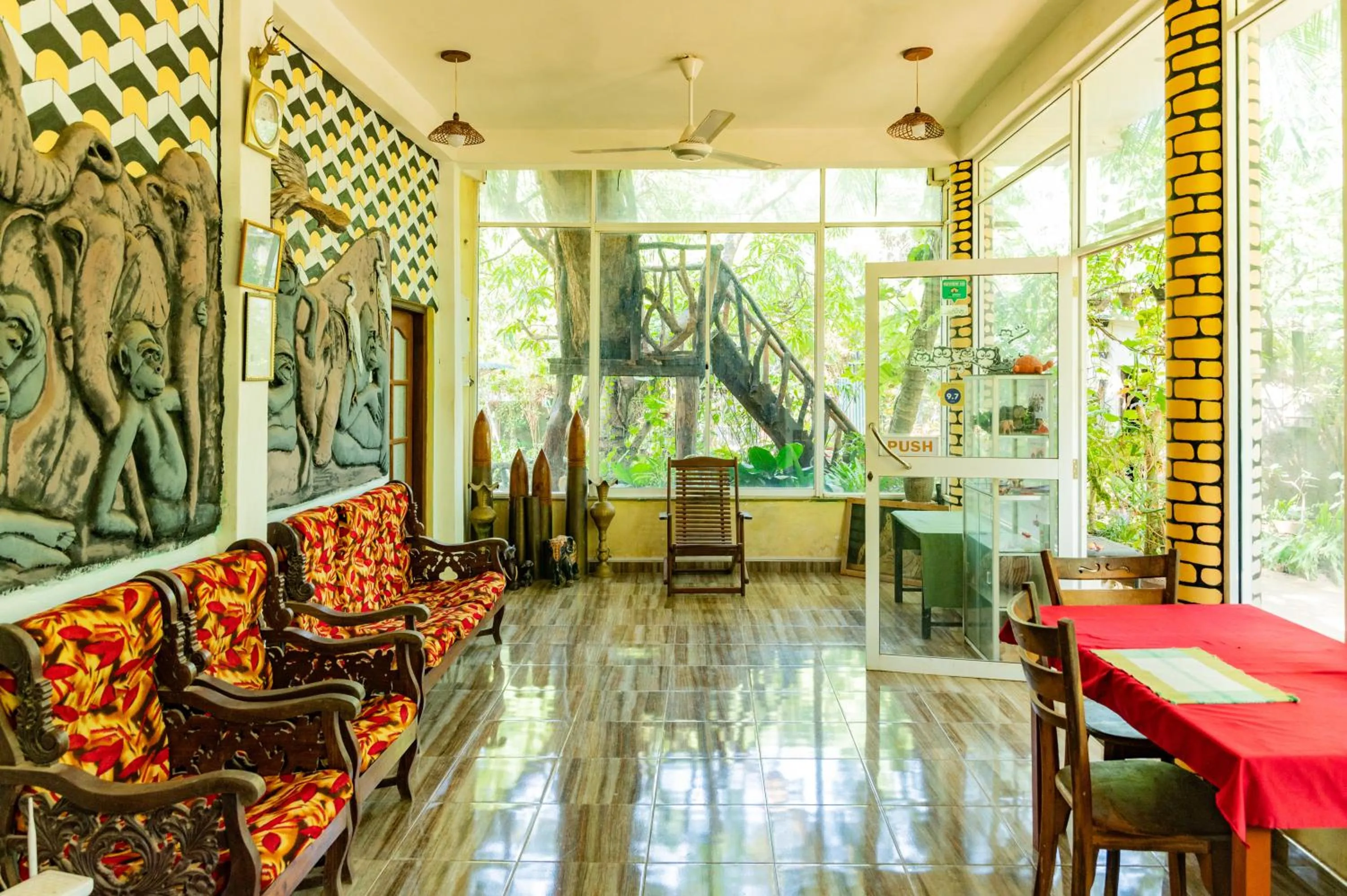 Living room in Green Garden Resort