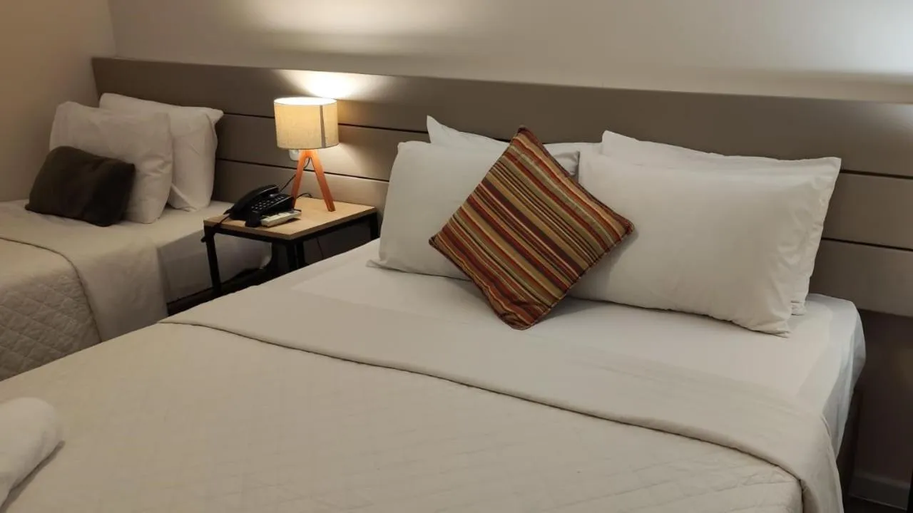 Bedroom, Bed in Novo Hamburgo Business Hotel