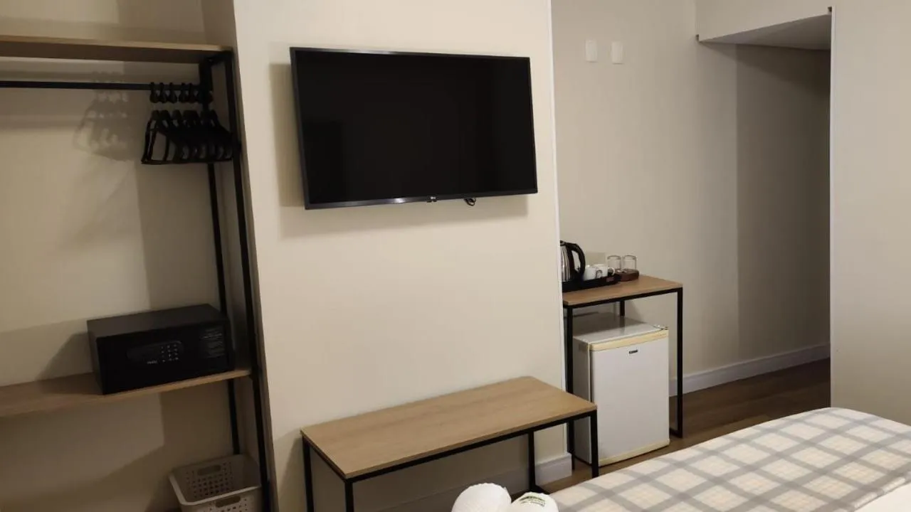 TV and multimedia, Bed in Novo Hamburgo Business Hotel
