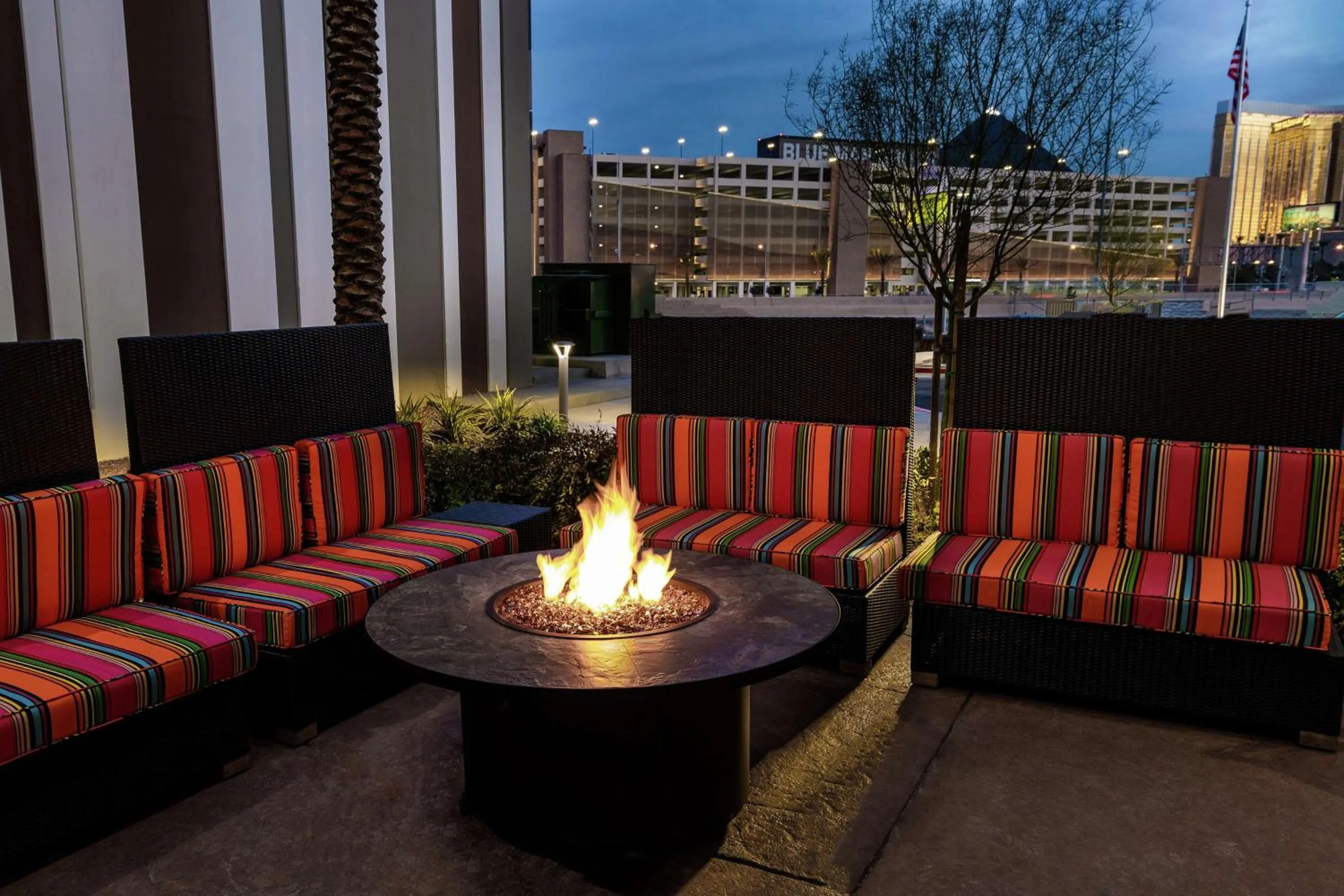 Patio in Home2 Suites by Hilton Las Vegas Stadium District