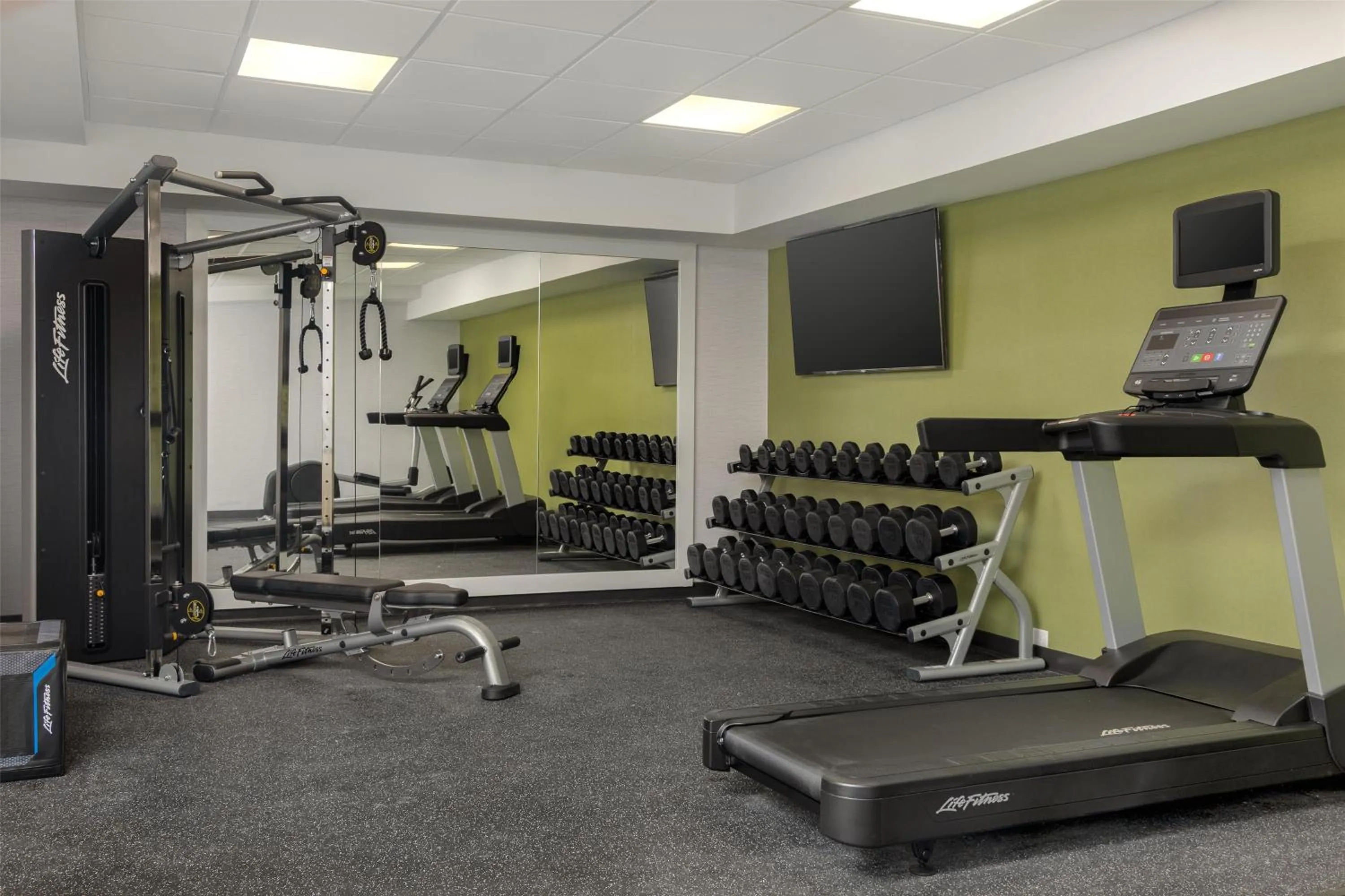 Fitness centre/facilities in Spark By Hilton Woodstock