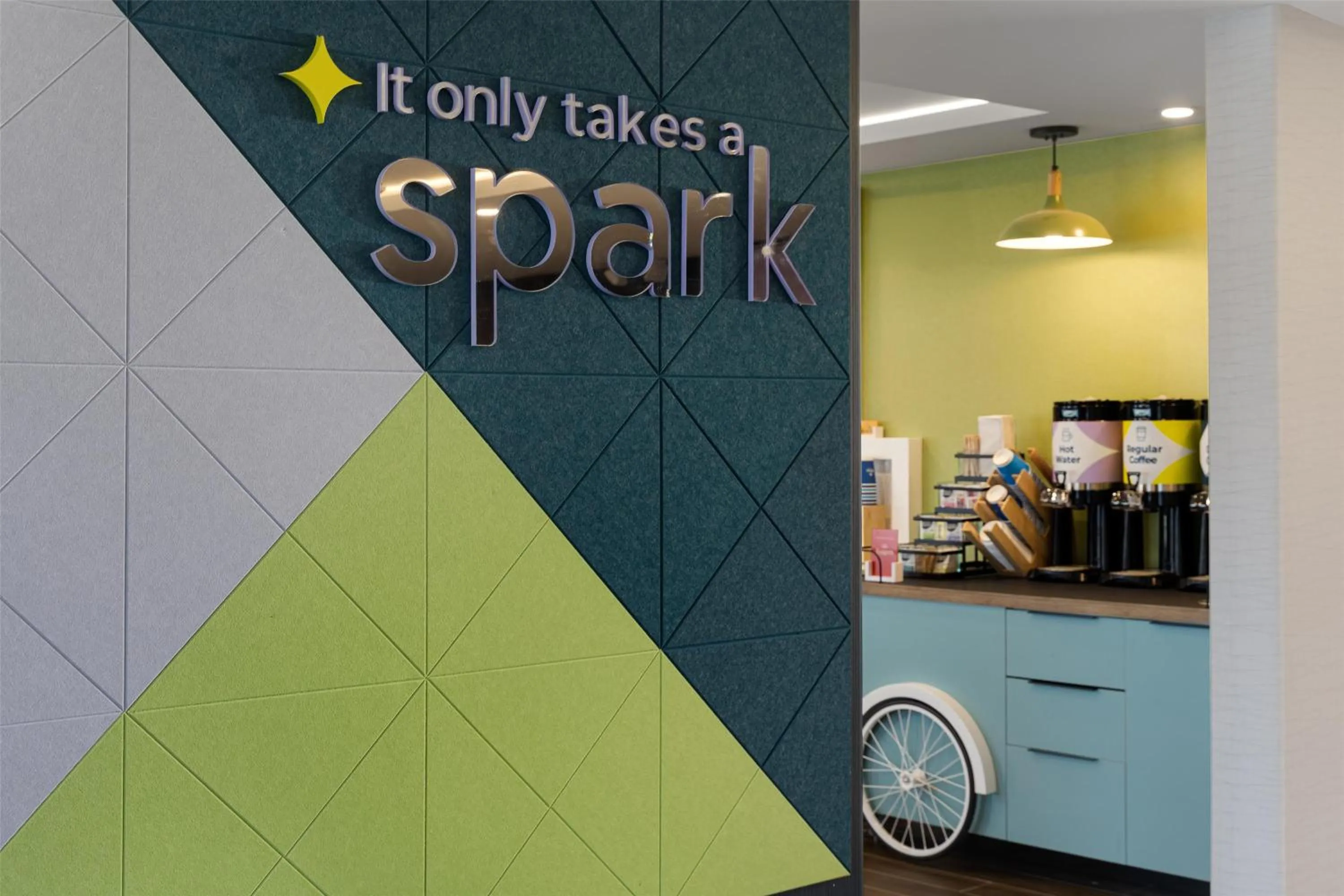 Property logo or sign in Spark By Hilton Woodstock