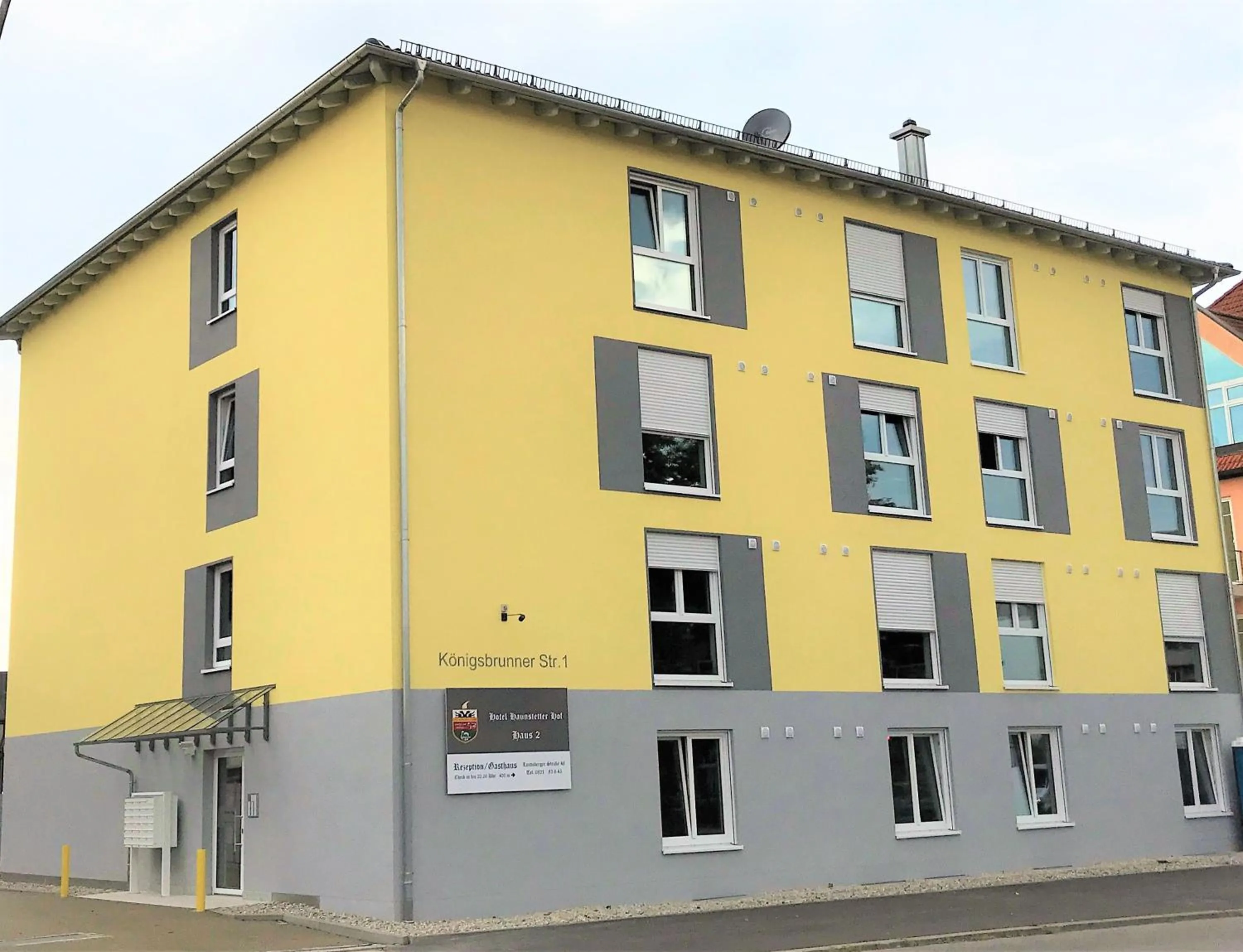 Property building in HHotel Augsburg