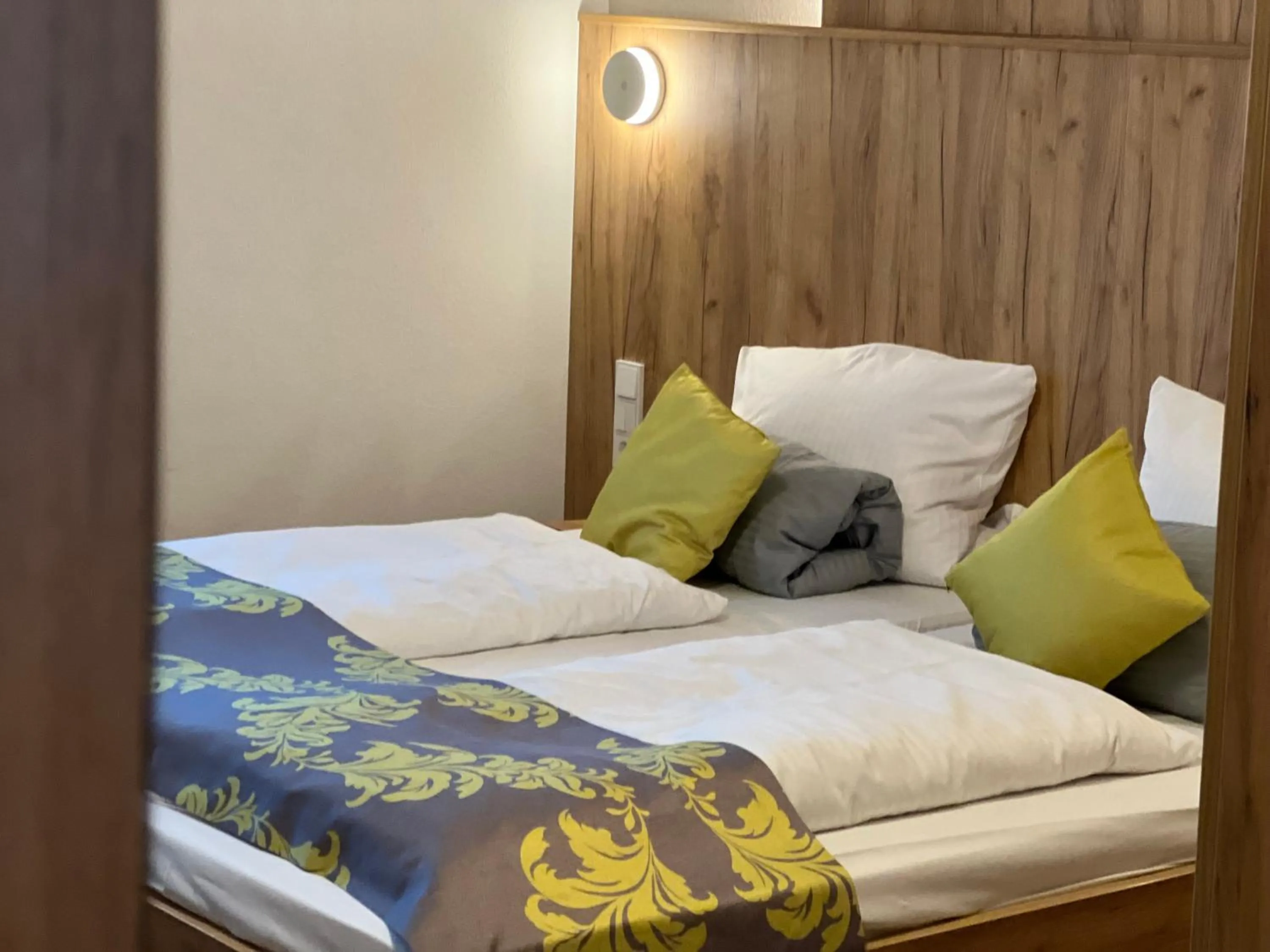 Bed in HHotel Augsburg