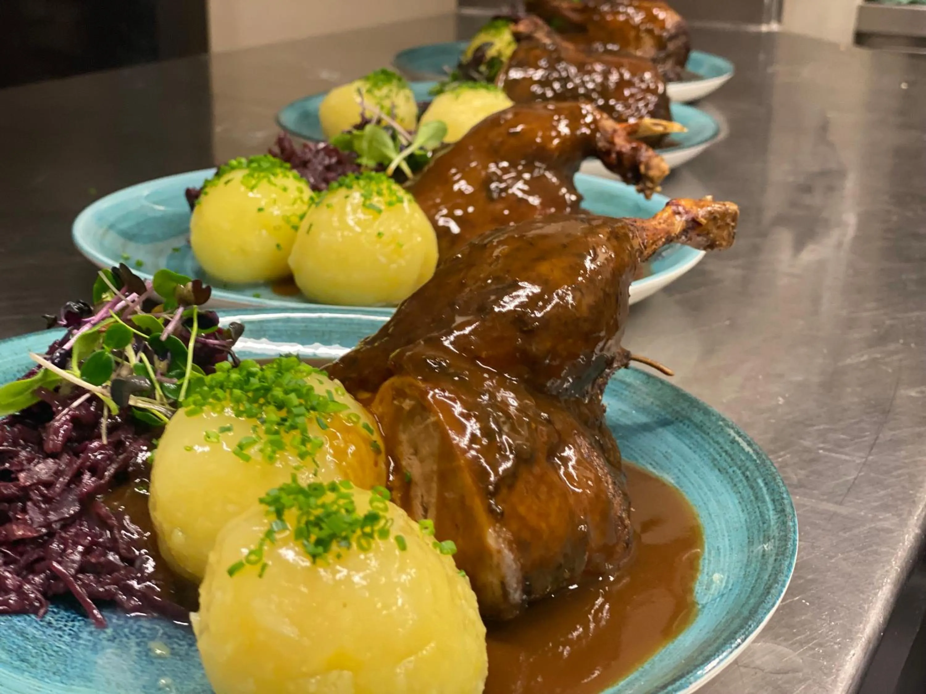 Food and drinks in HHotel Augsburg