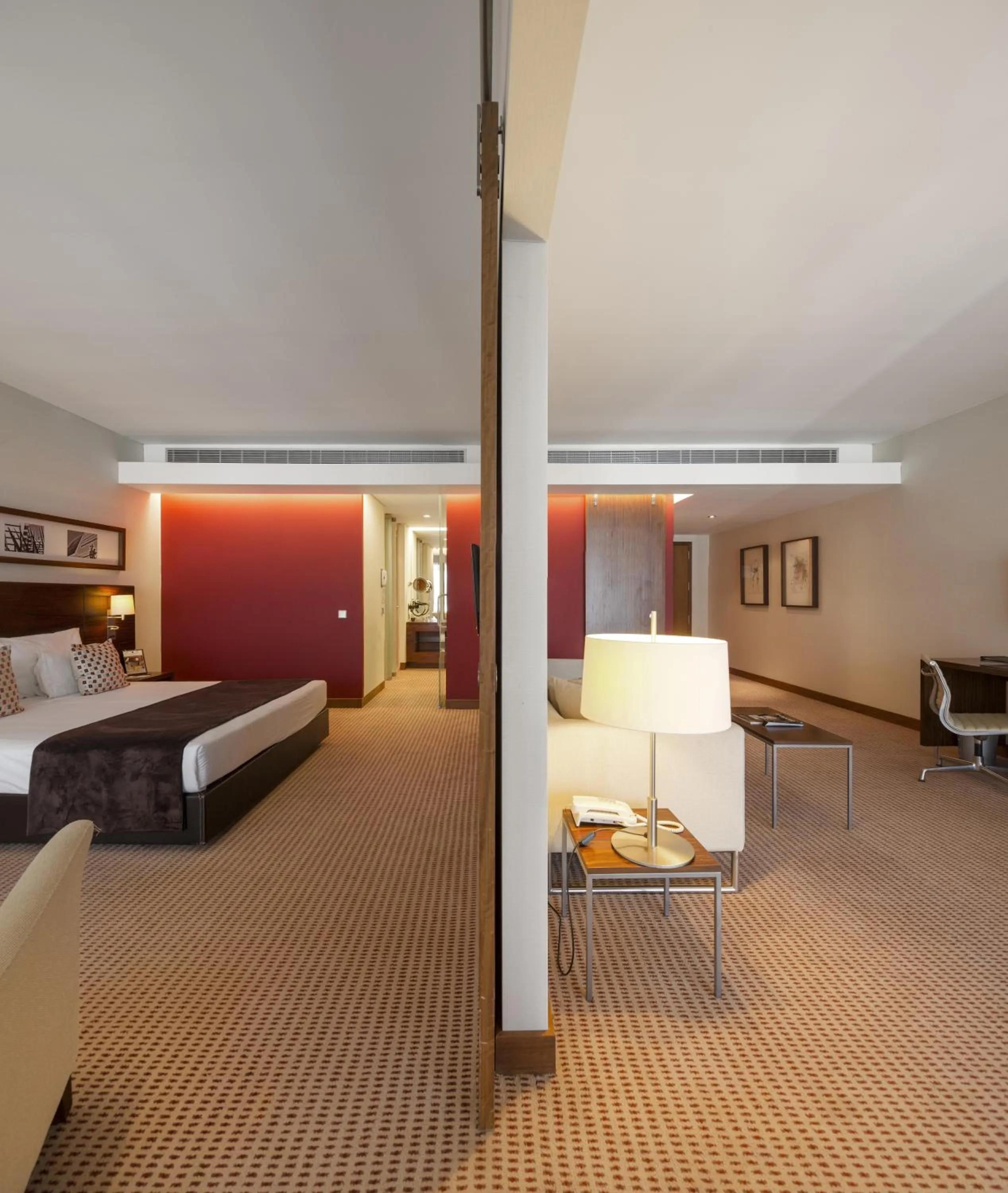 Bed in Lagoas Park Hotel