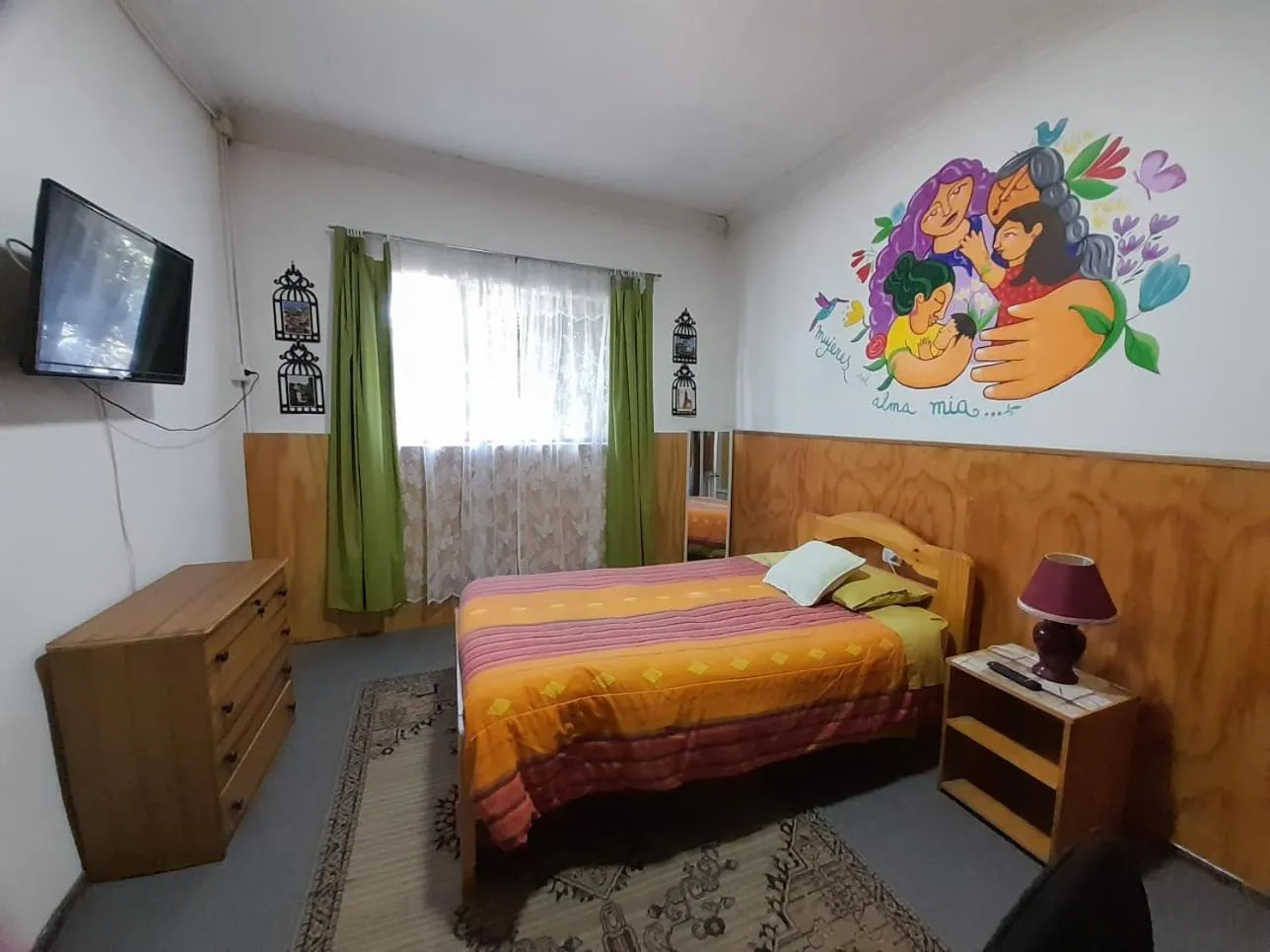 Bed in Hostal Destino Bellavista