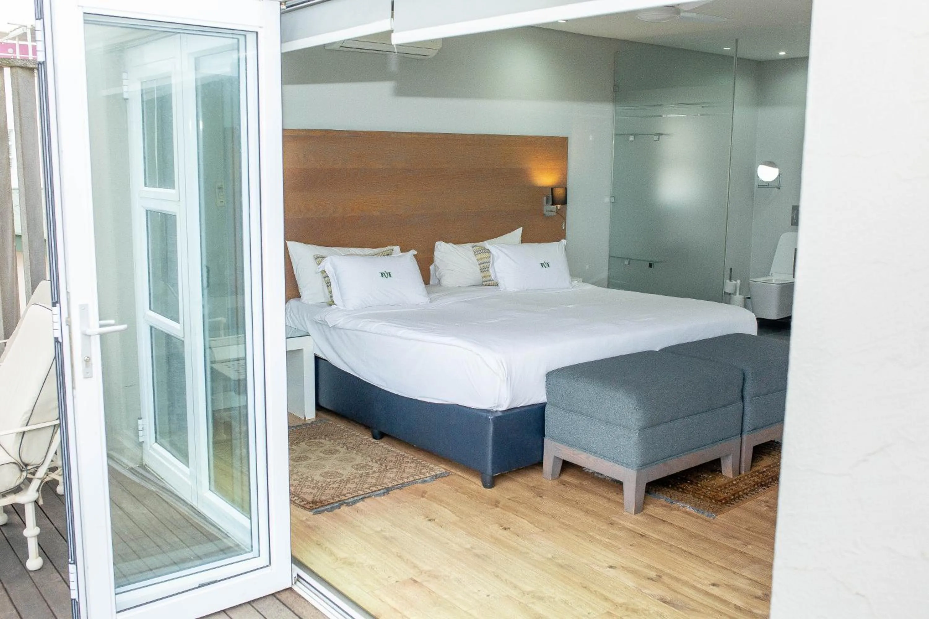 Bed in Vetho House Villa Ballito