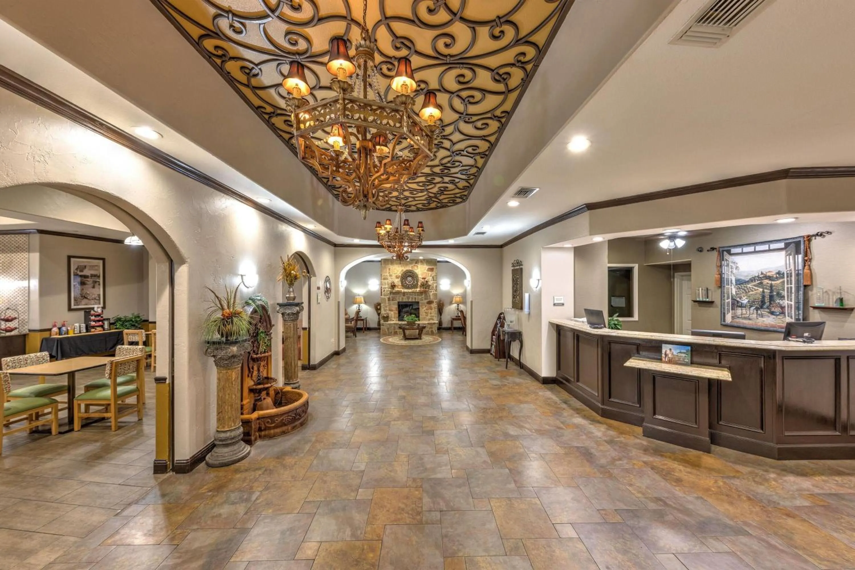 Lobby or reception in La Quinta by Wyndham Marble Falls