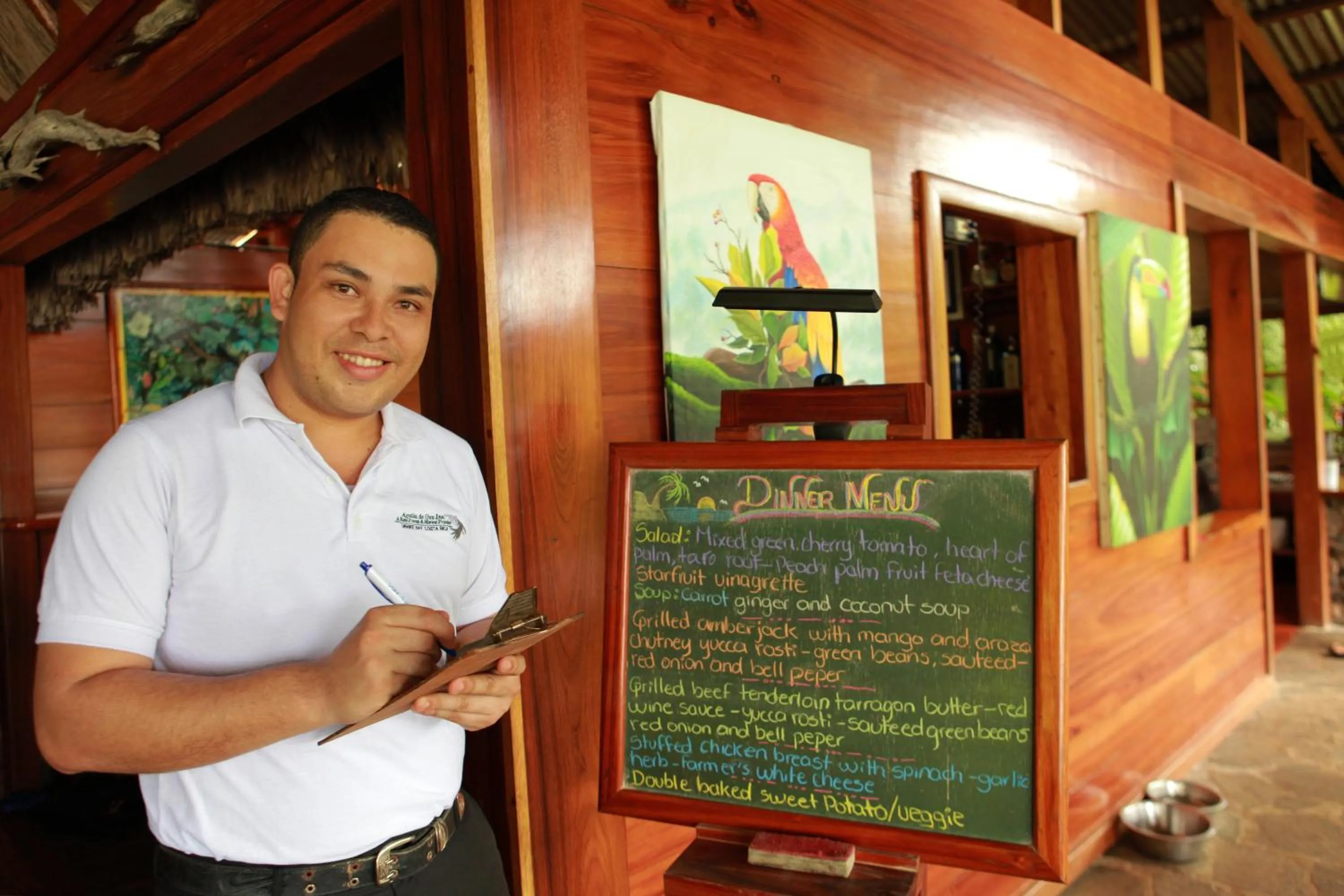 Staff in Aguila de Osa Rainforest Lodge
