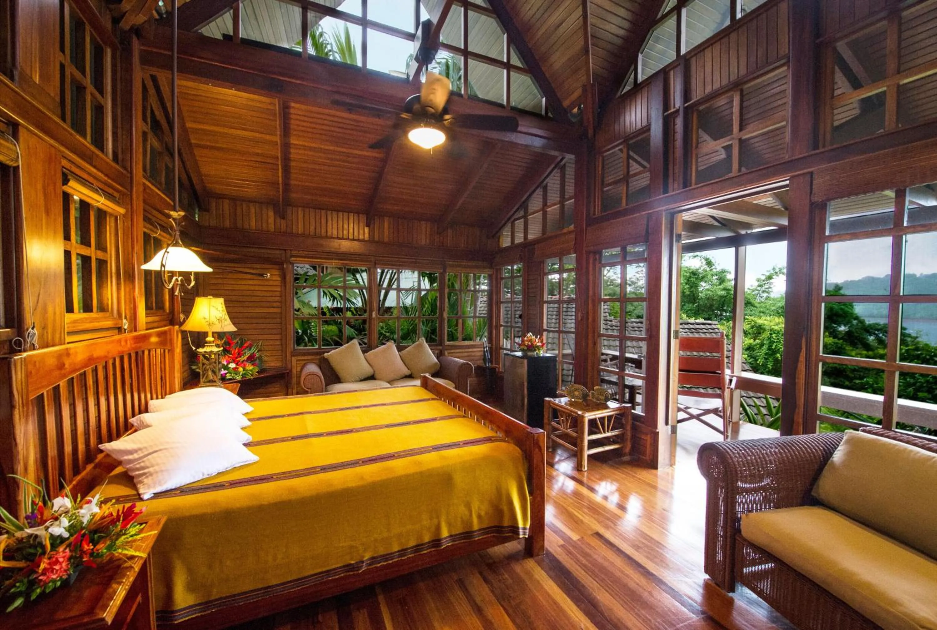 Photo of the whole room, Bed in Aguila de Osa Rainforest Lodge