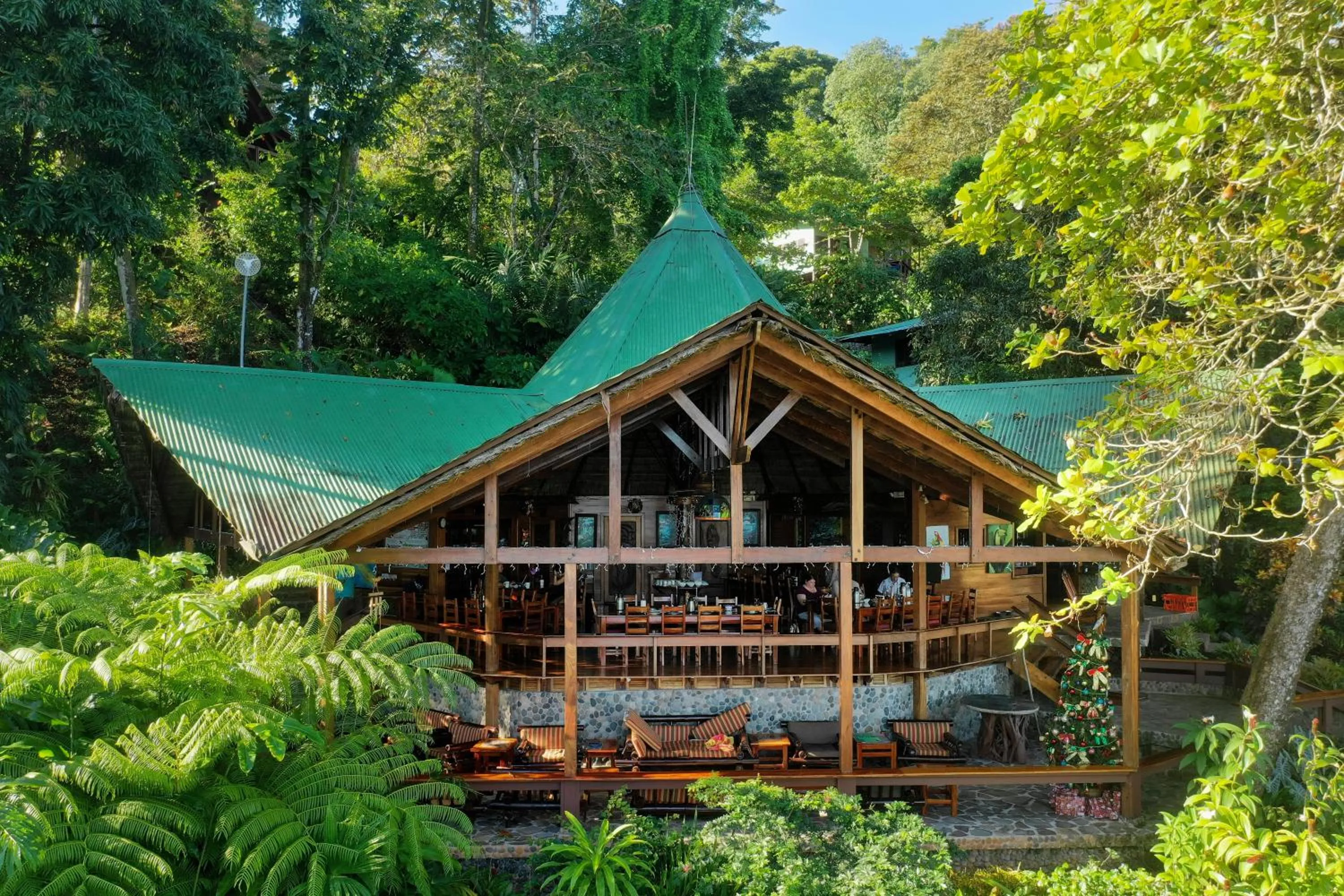 Property building in Aguila de Osa Rainforest Lodge