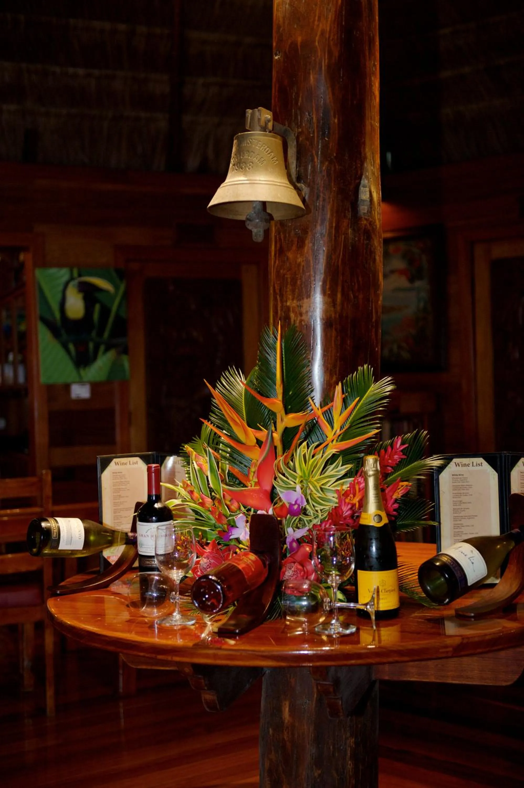 Dining area in Aguila de Osa Rainforest Lodge