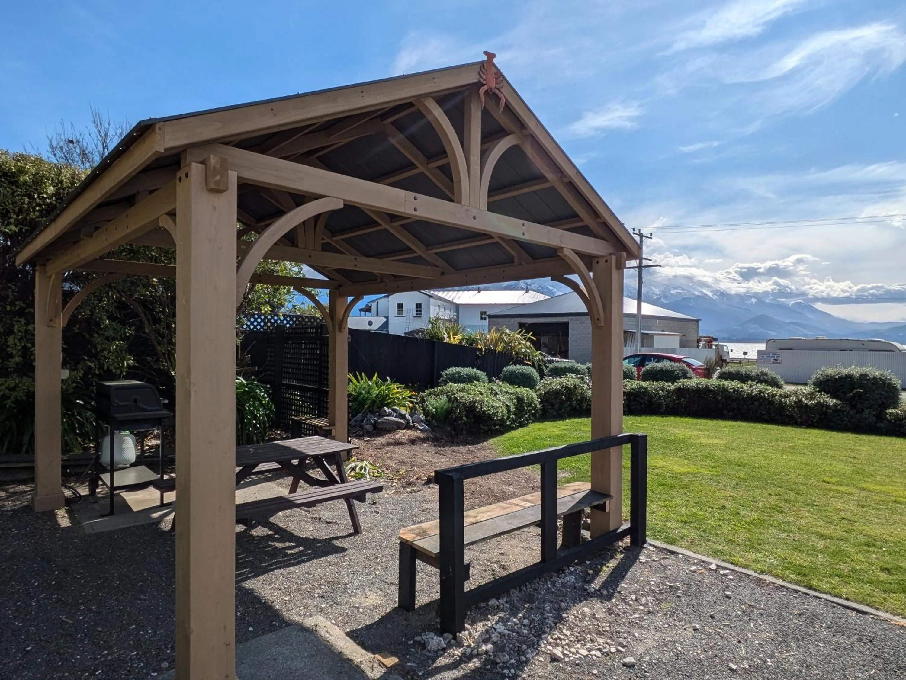 BBQ facilities in The Peninsula Kaikoura