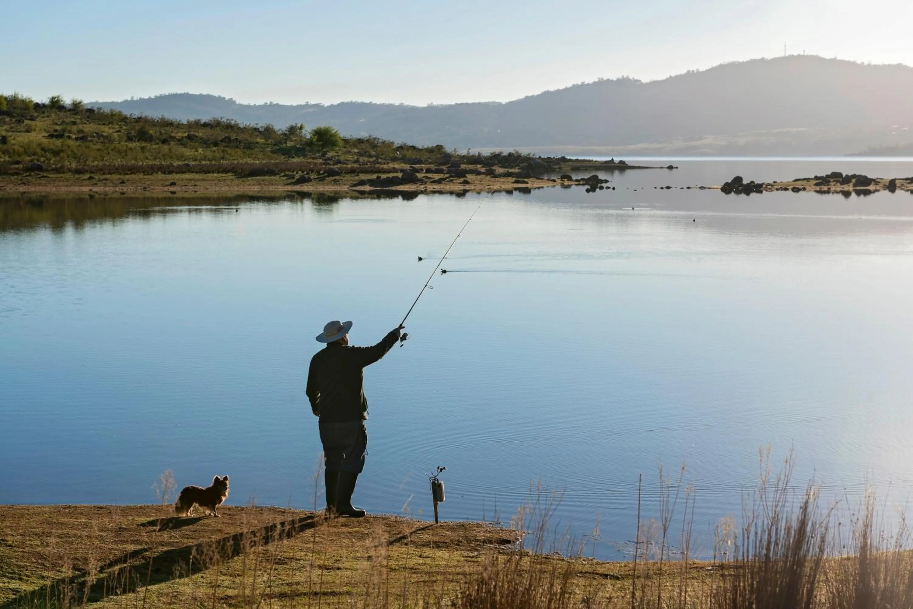 Lake view in Discovery Parks - Jindabyne