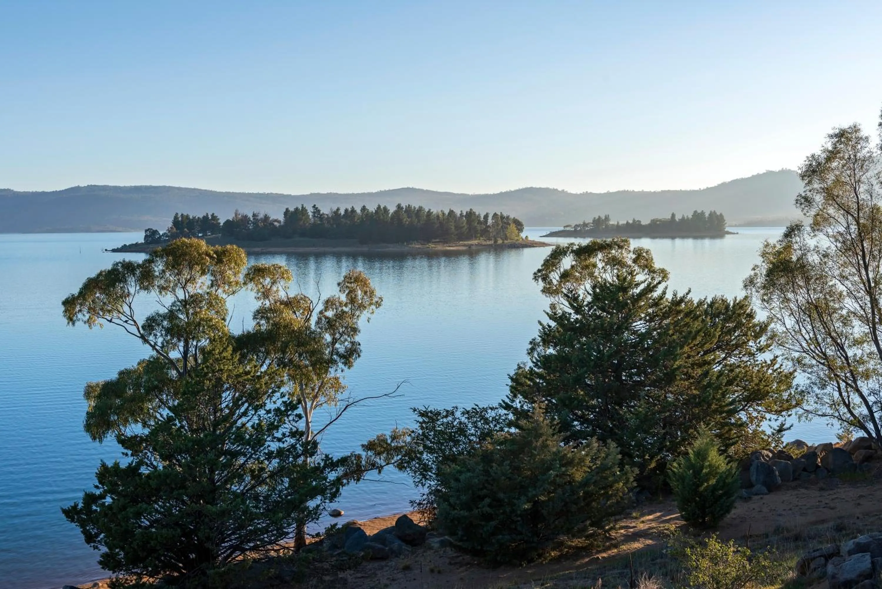 Lake view in Discovery Parks - Jindabyne