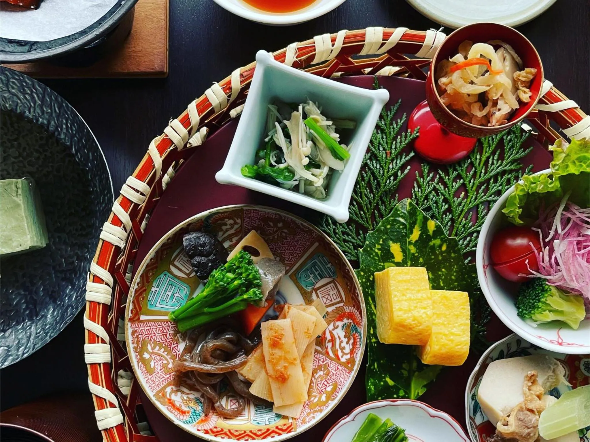 Breakfast in Ryotei Matsuya Honkan Suizenji