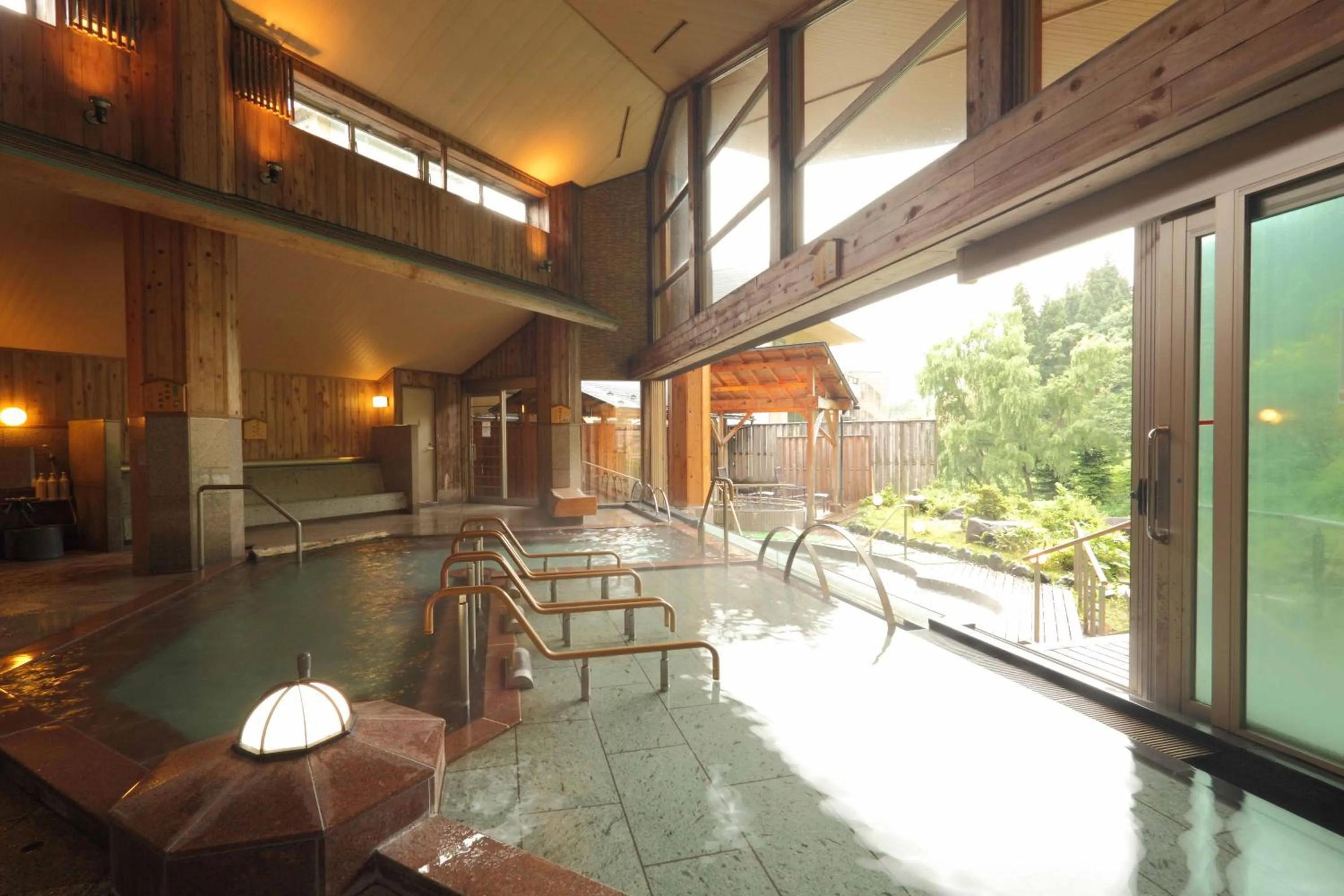 Hot Spring Bath in Hotel Futaba