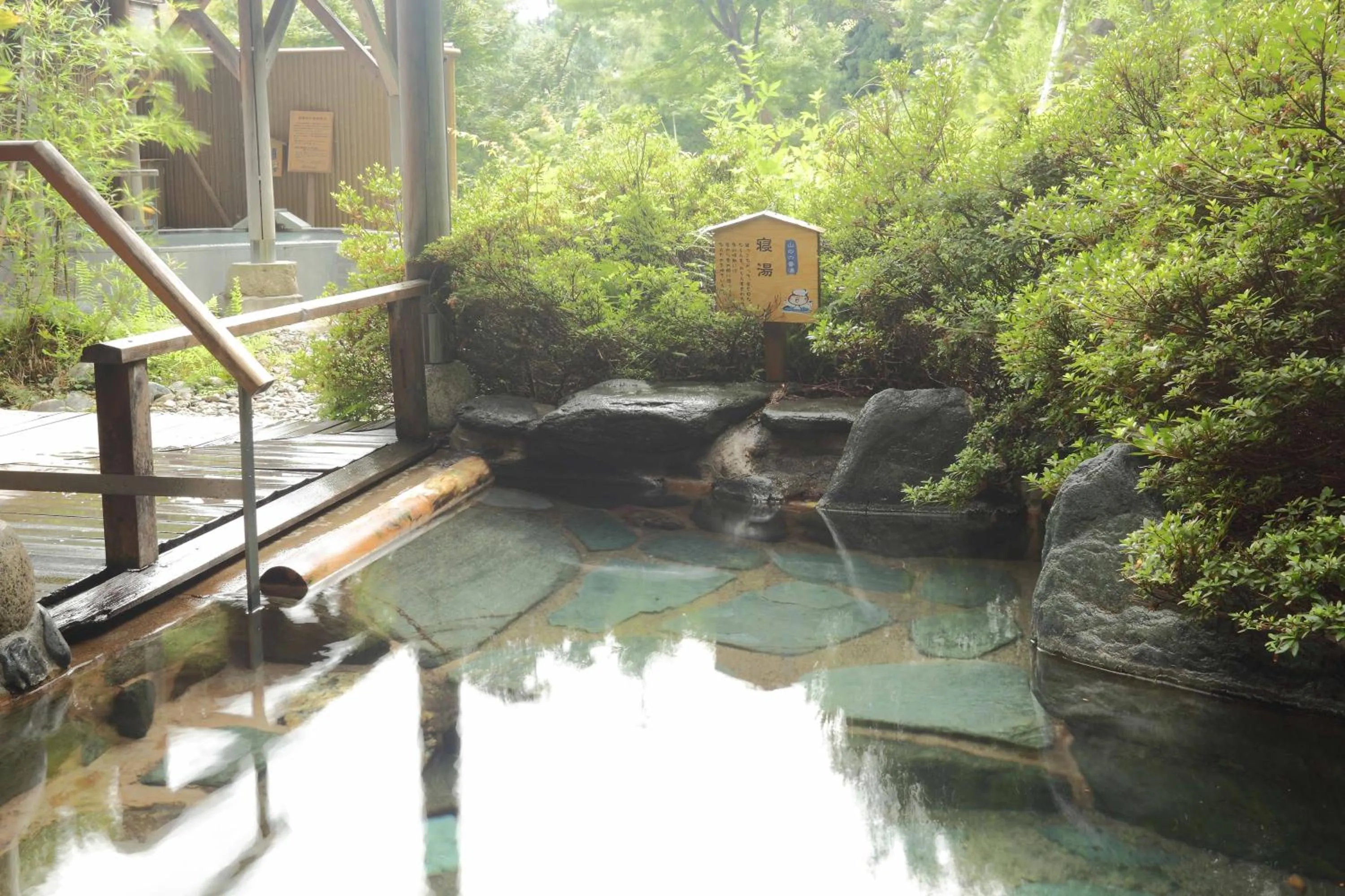 Hot Spring Bath in Hotel Futaba