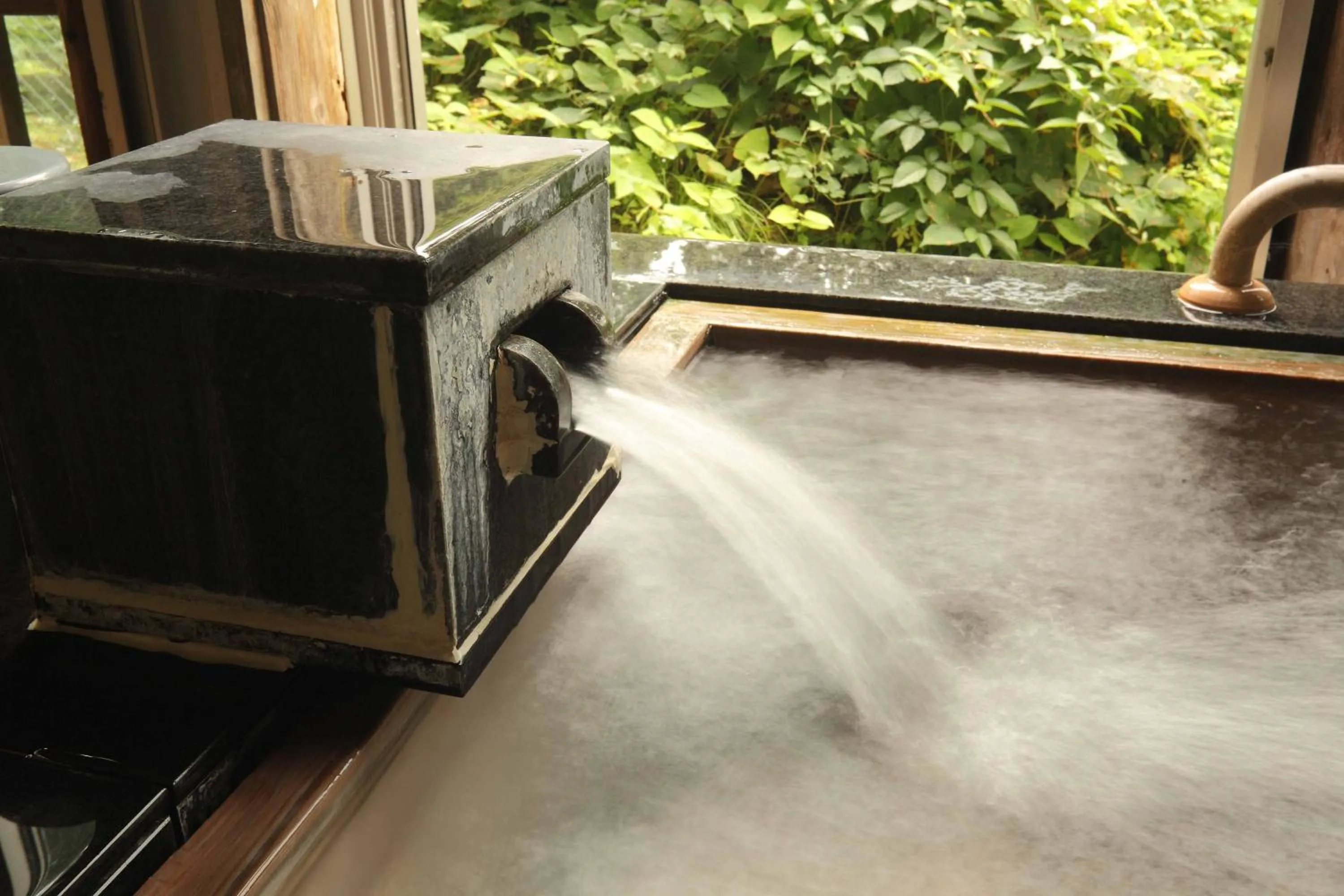 Hot Spring Bath in Hotel Futaba