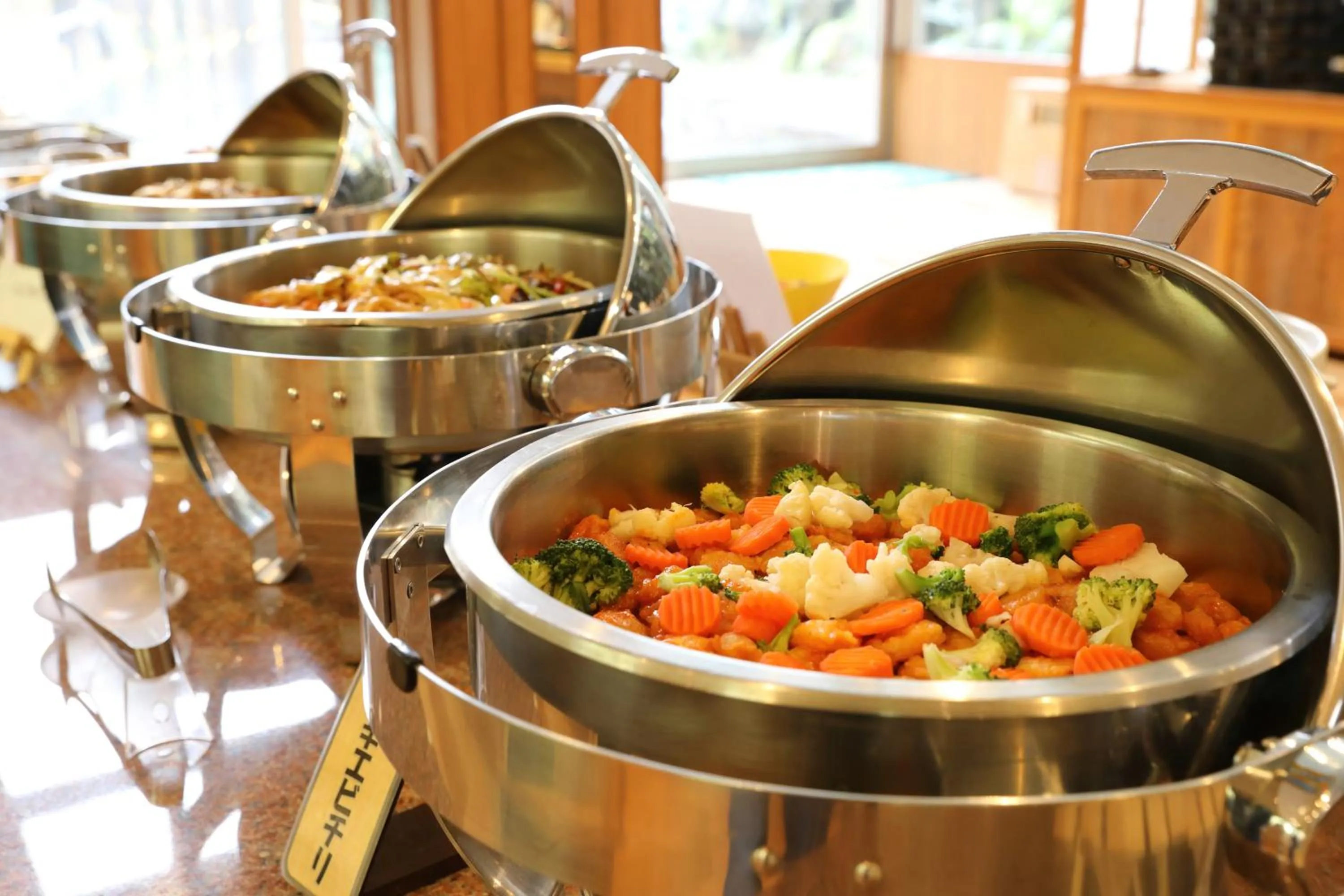 Buffet breakfast in Hotel Futaba