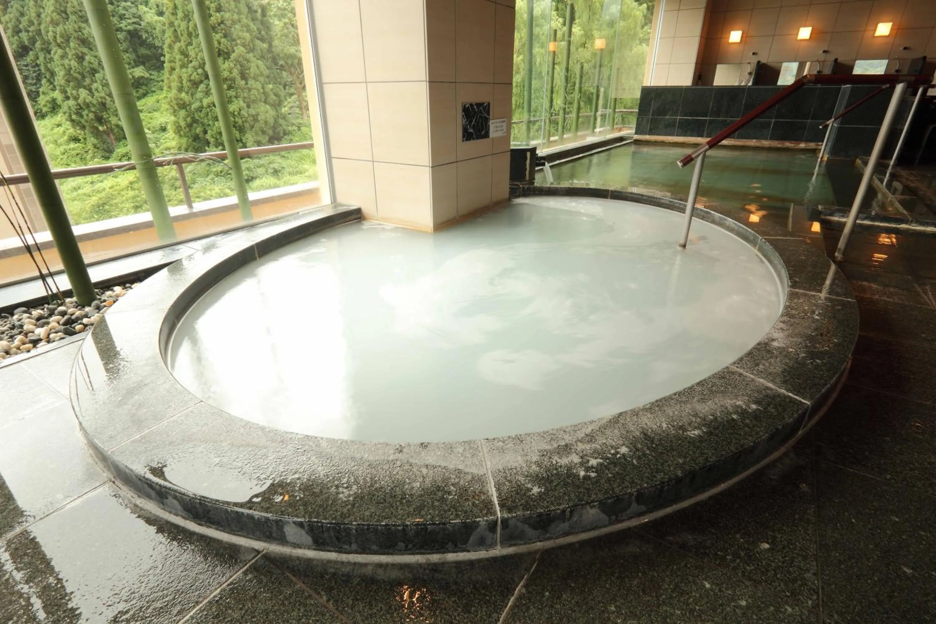 Hot Spring Bath in Hotel Futaba