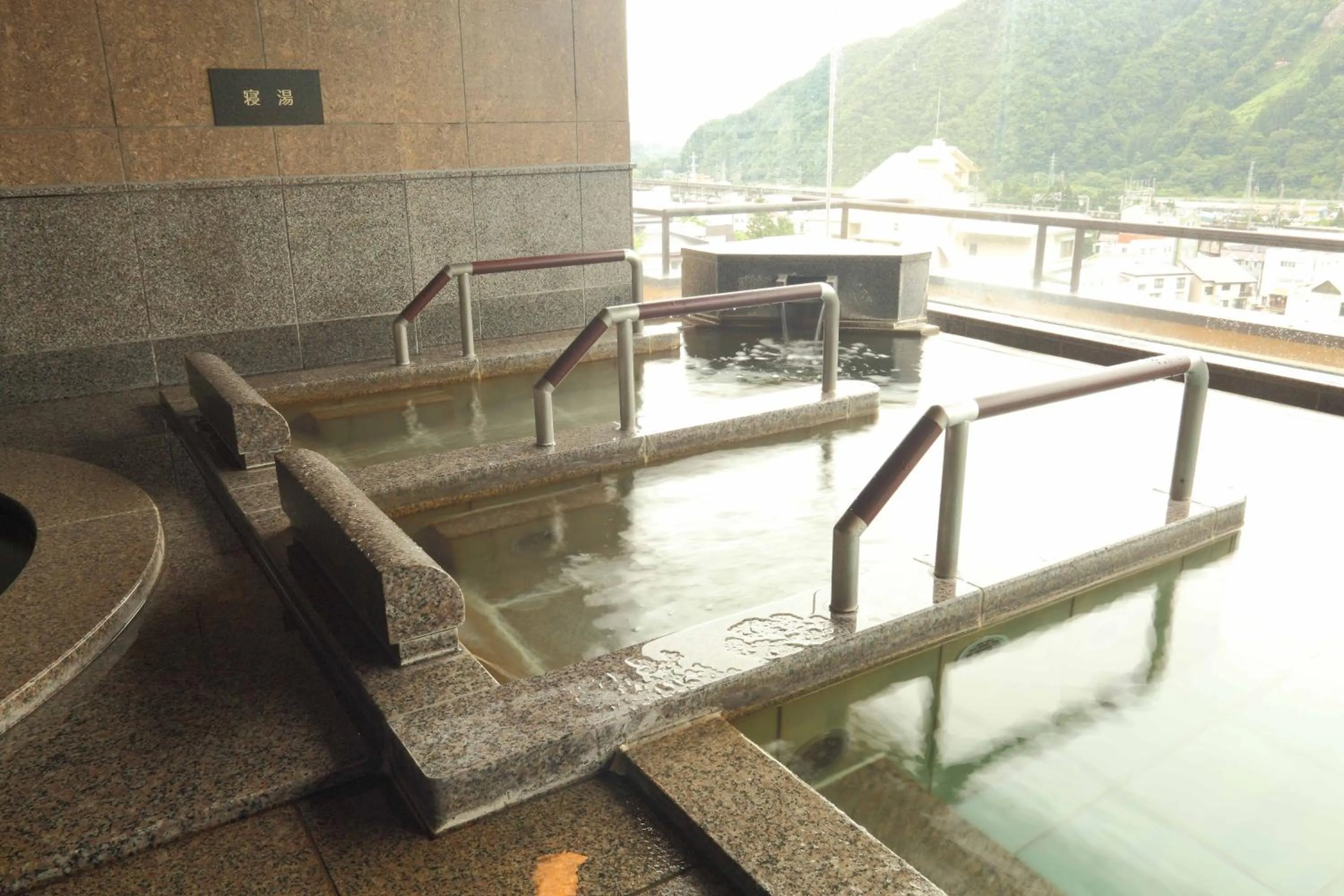 Hot Spring Bath in Hotel Futaba