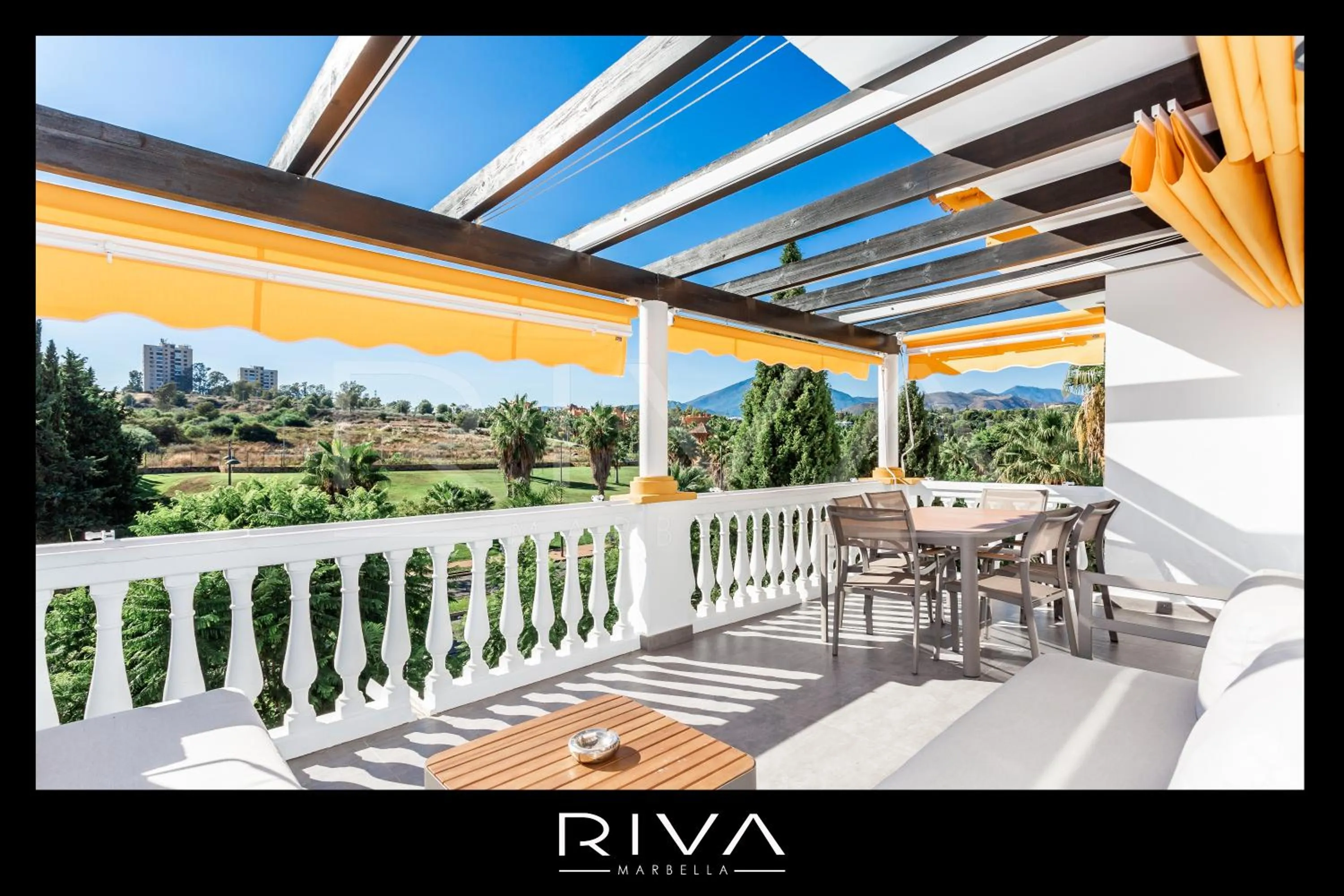 Balcony/Terrace in by Riva - 4 bedroom apartment in Dama de noche
