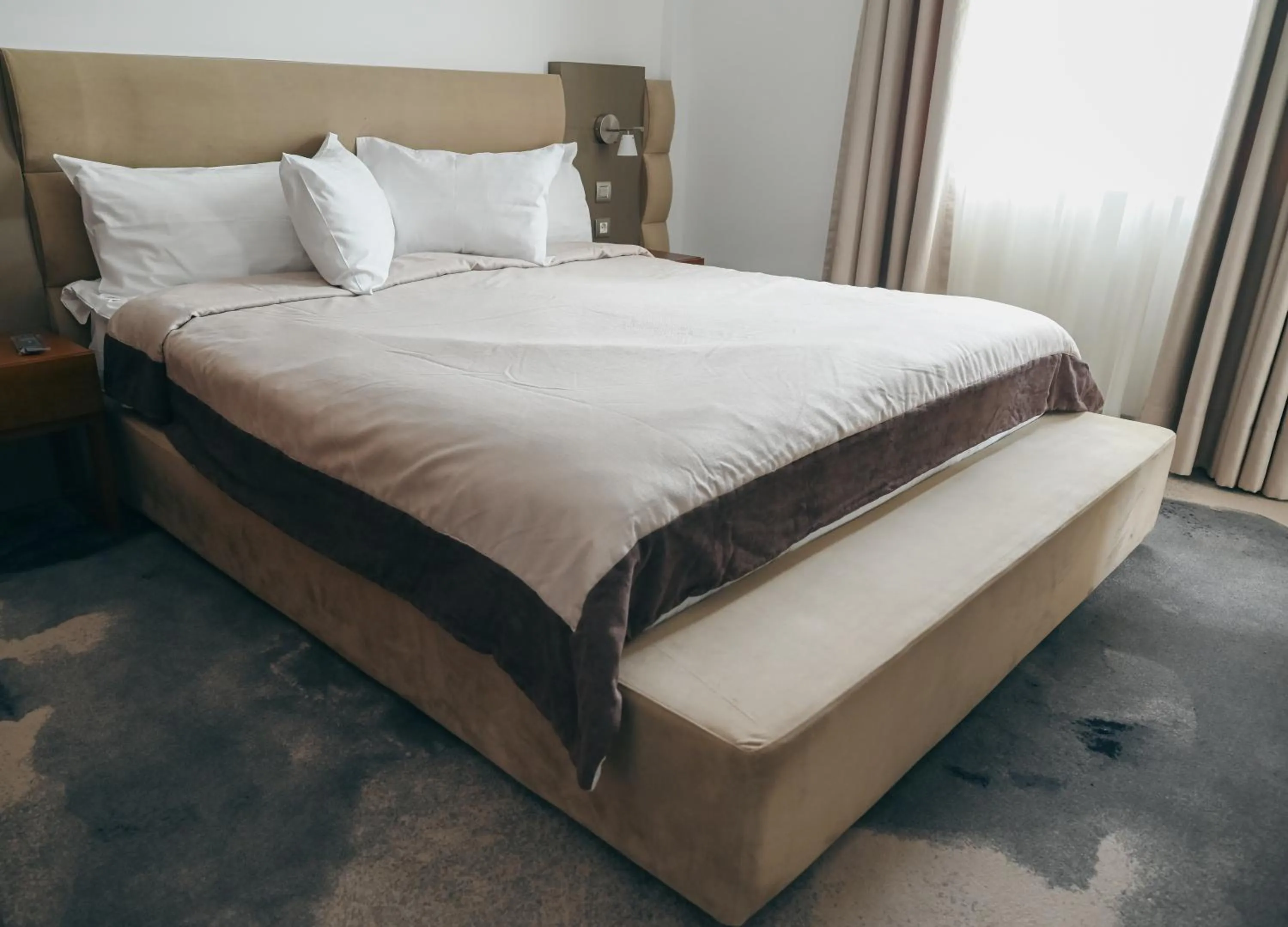 Photo of the whole room, Bed in Iaki Conference & Spa Hotel