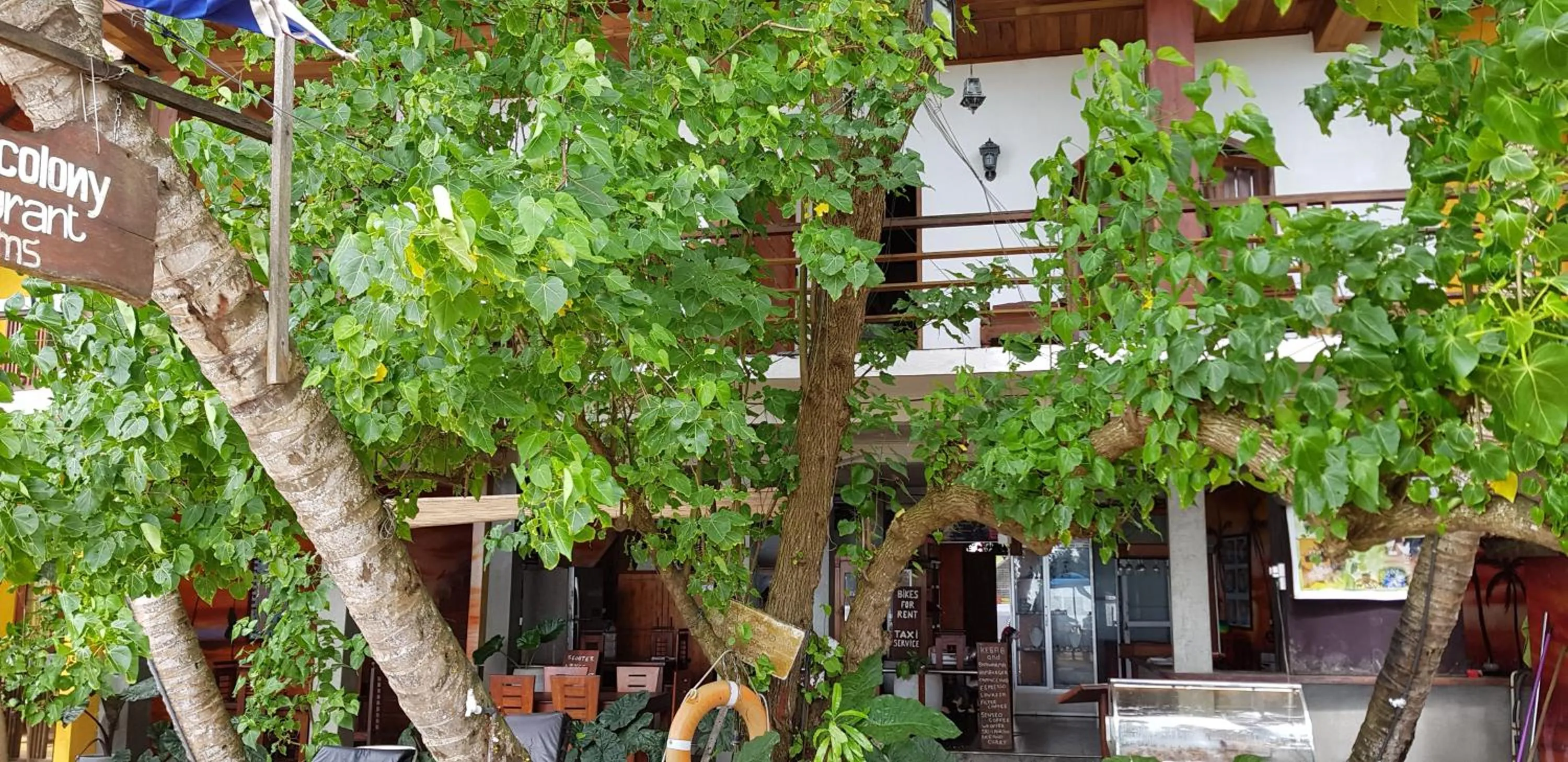 Facade/entrance in Sunset Colony Beach Resort