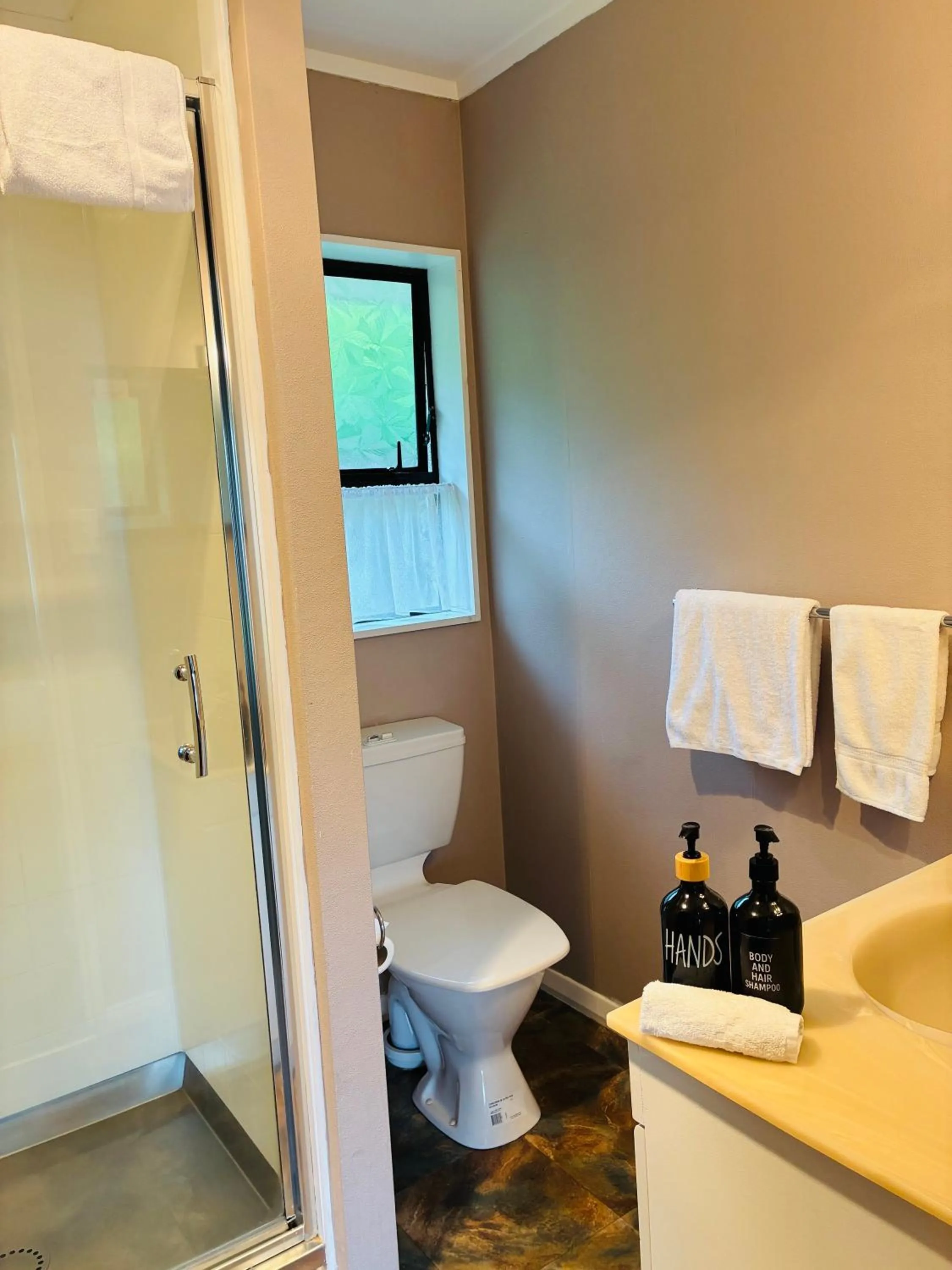 Bathroom in Awatea Park Motel