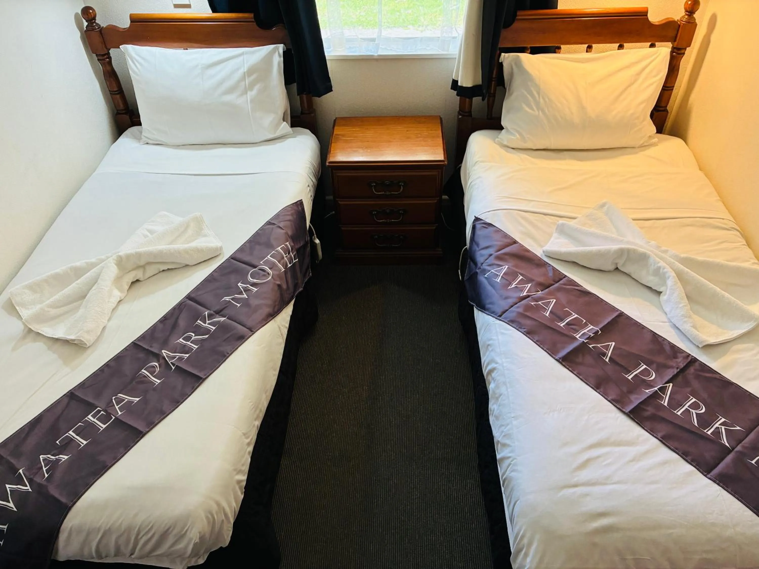 Bedroom, Bed in Awatea Park Motel