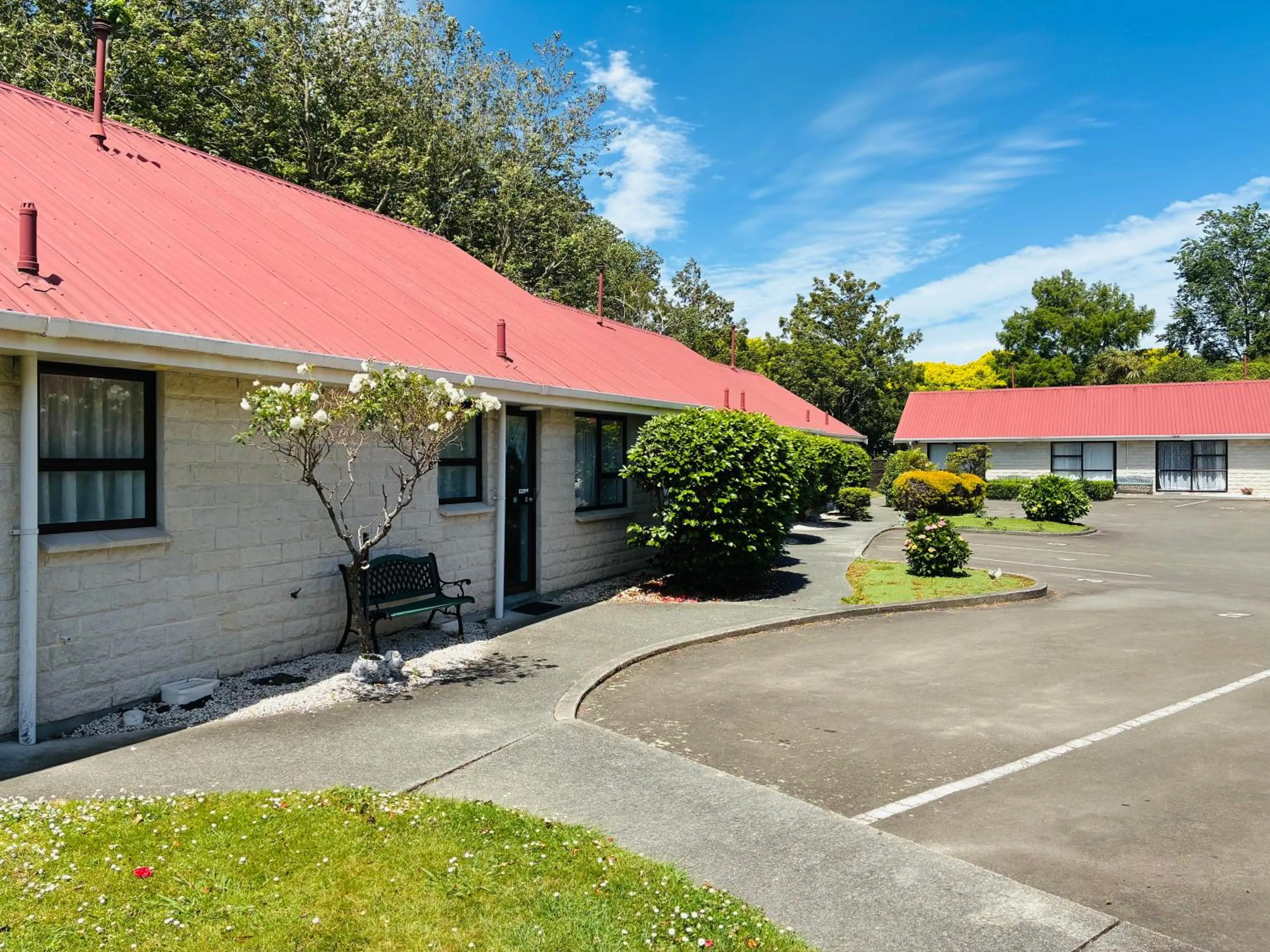 Property building in Awatea Park Motel