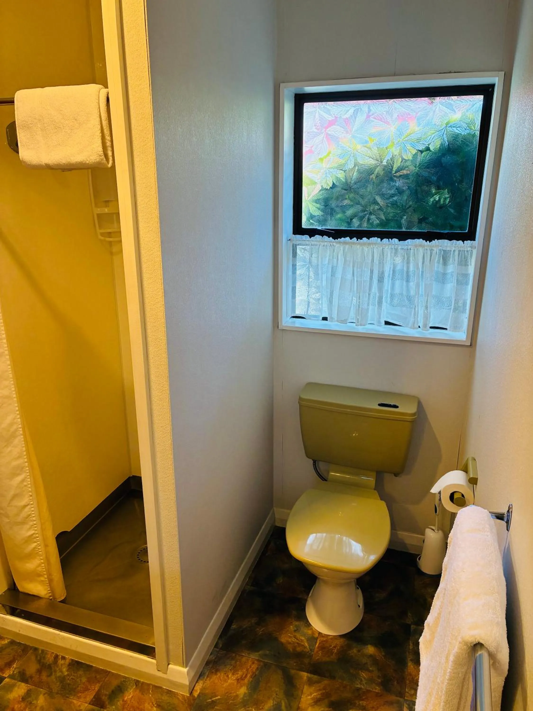 Toilet in Awatea Park Motel