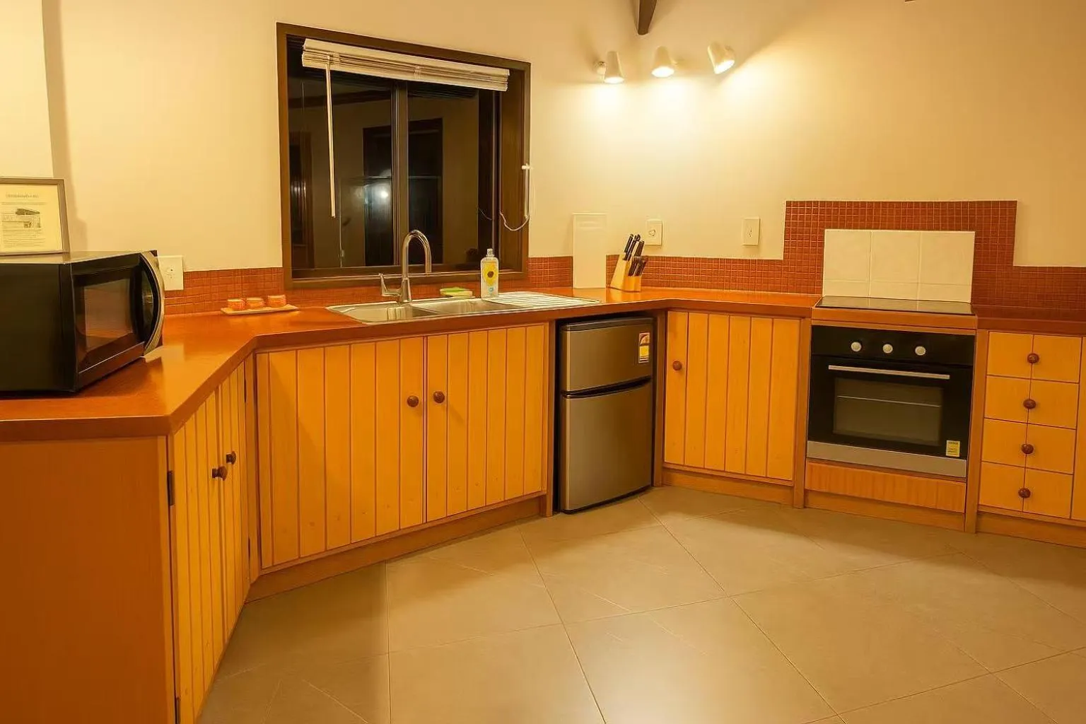 kitchen in Pure Motel