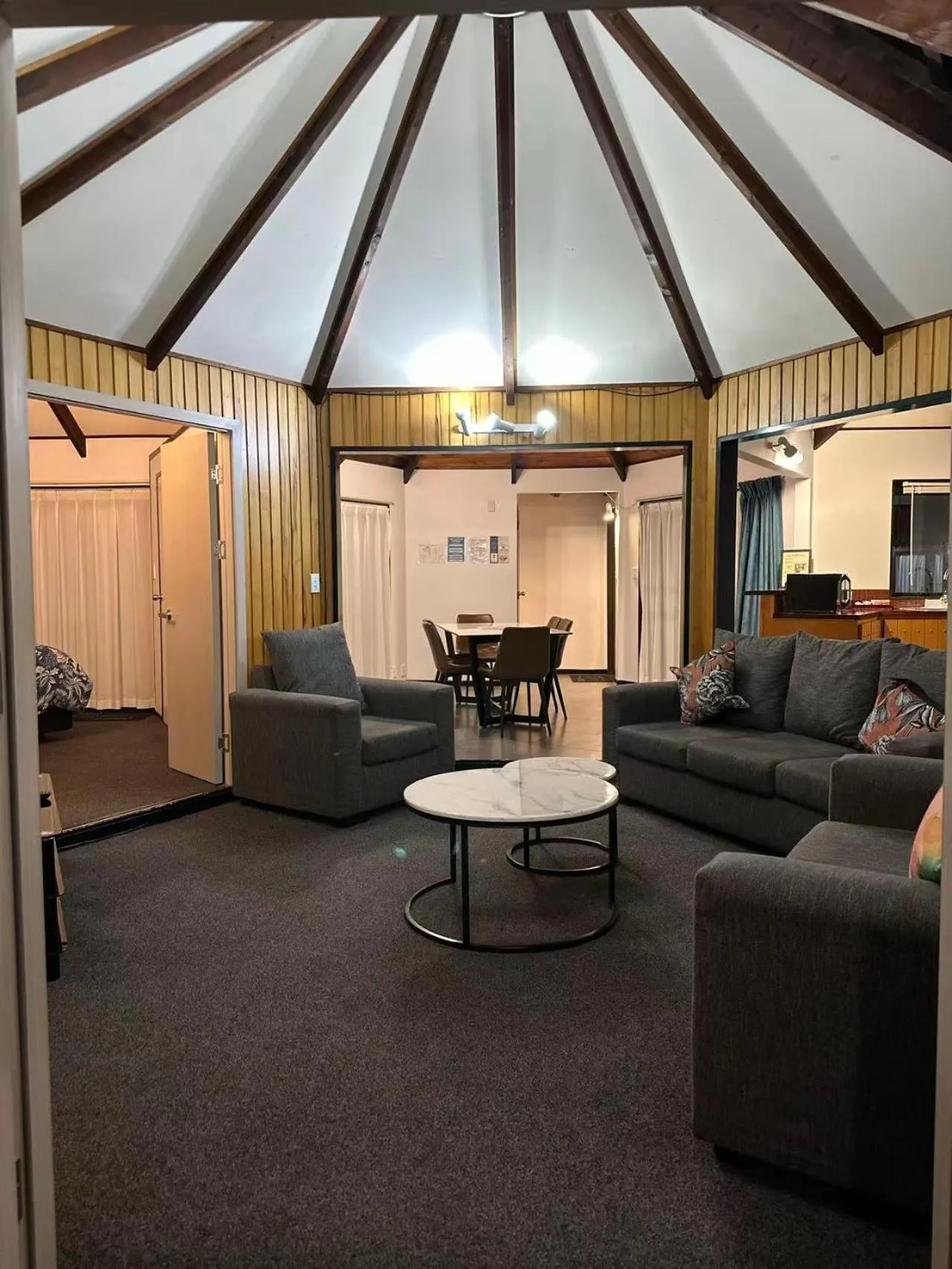 Living room in Pure Motel