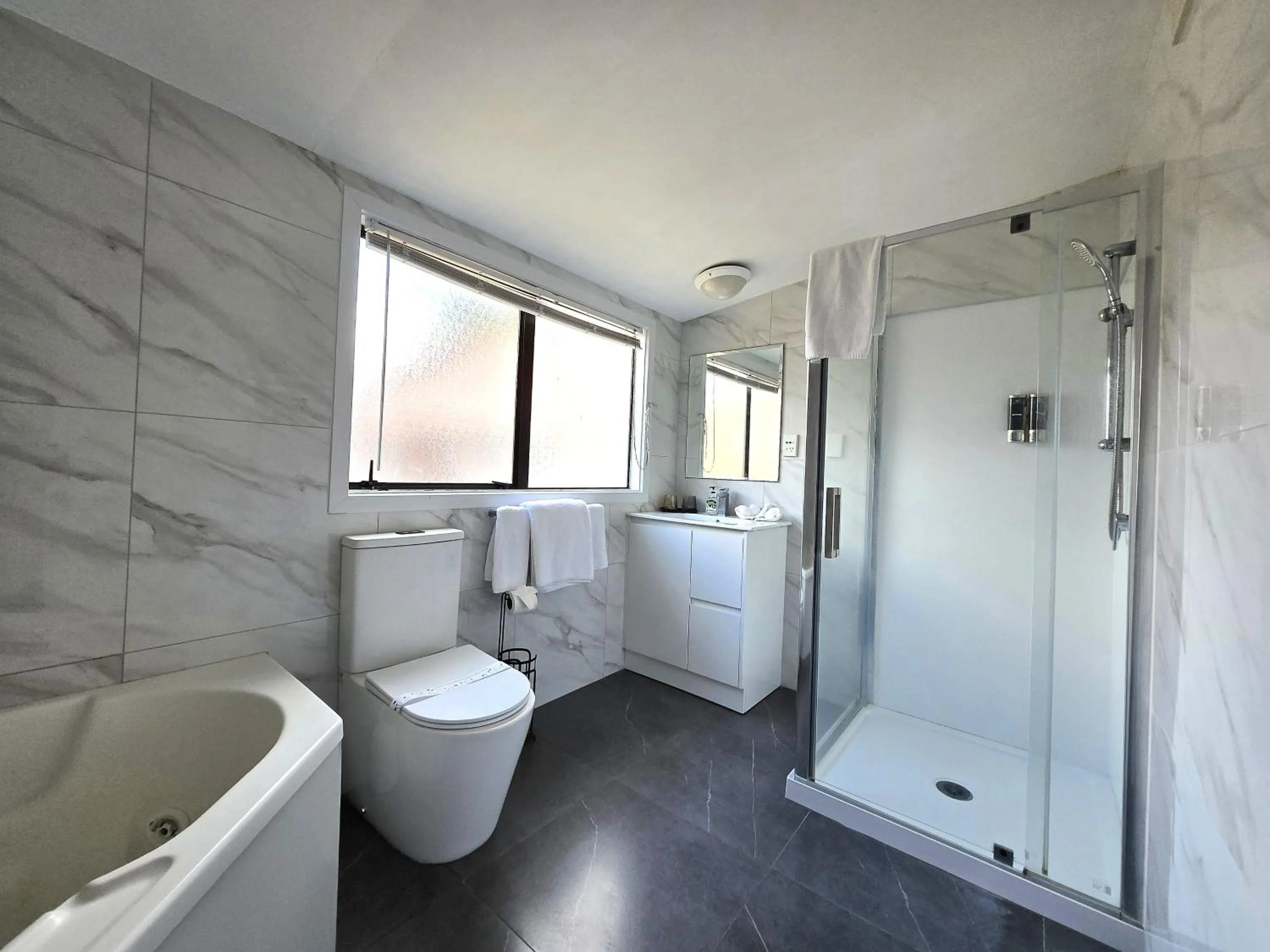 Bathroom in Pure Motel