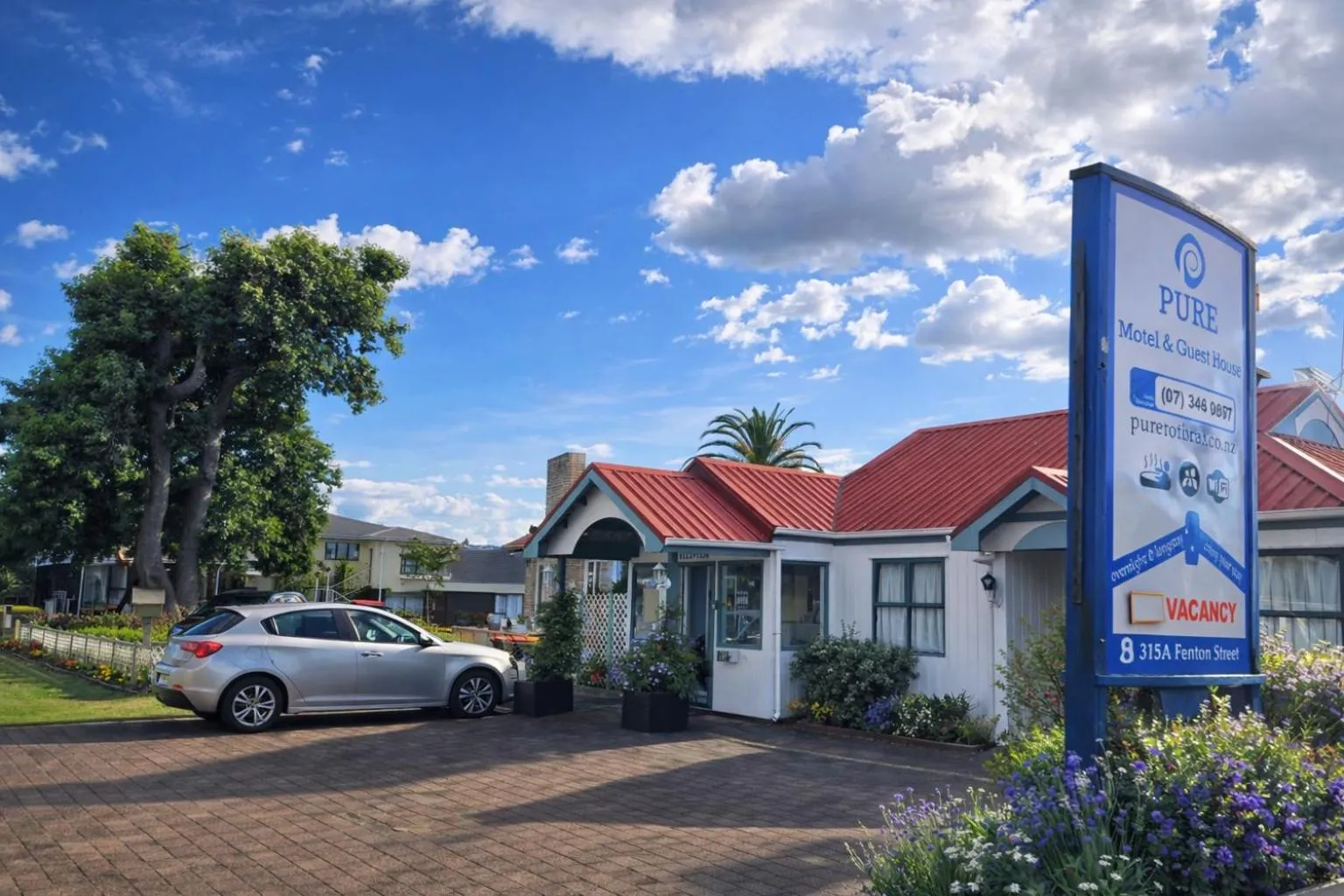 Property building in Pure Motel