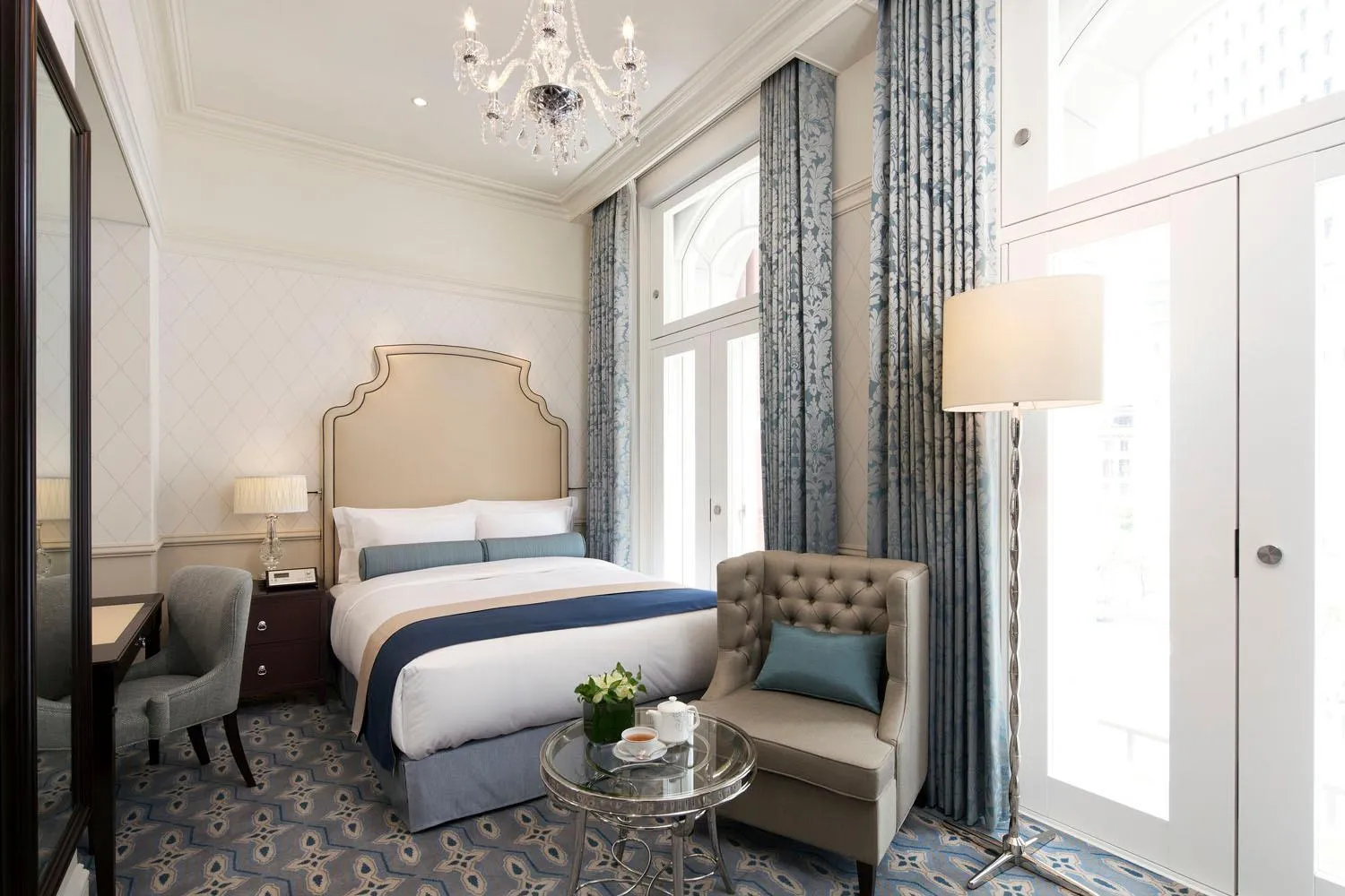 Photo of the whole room, Bed in The Tokyo Station Hotel